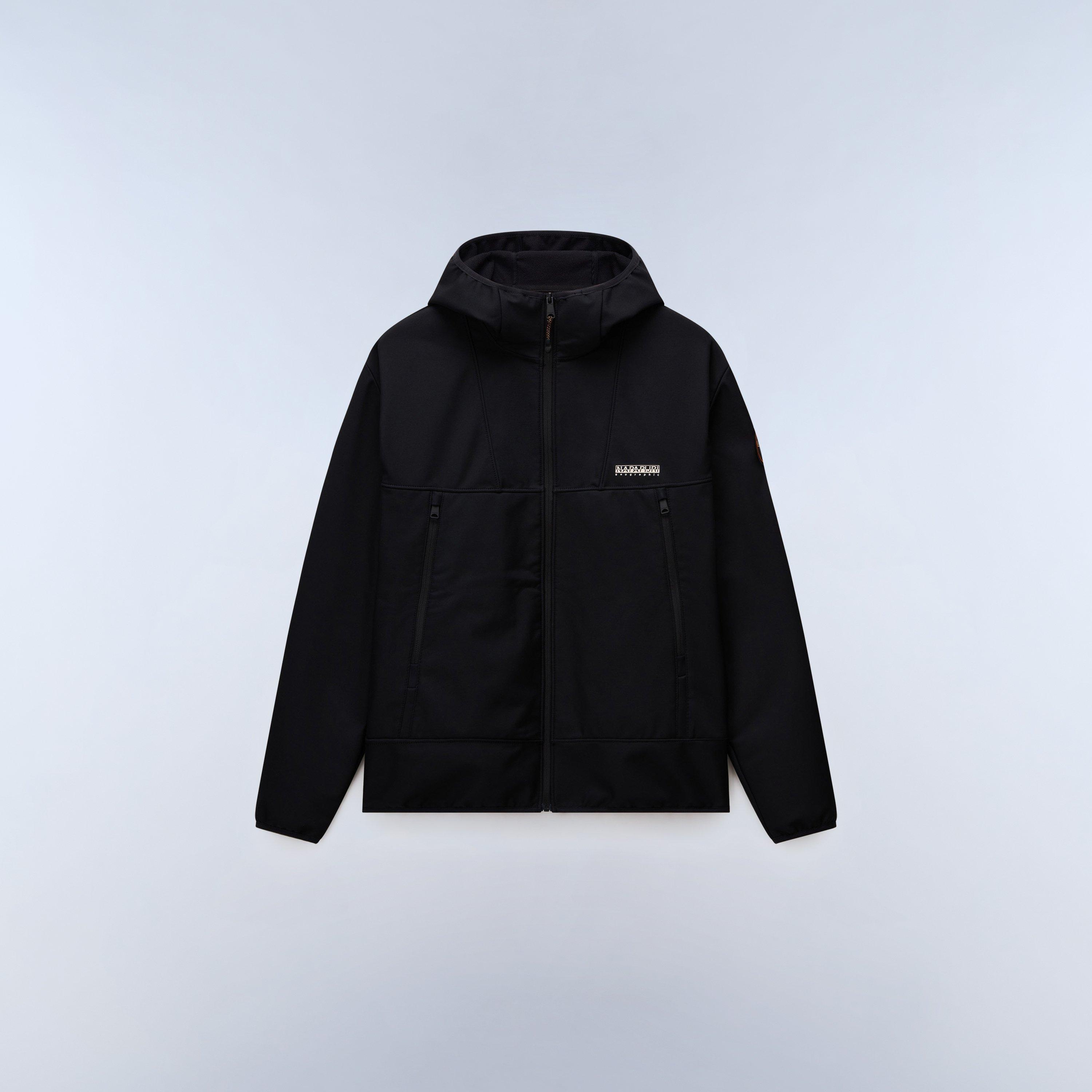 Black Beauty - Napapijri - Men's Napa Biois Zip Ventilation Rain Anorak - 1