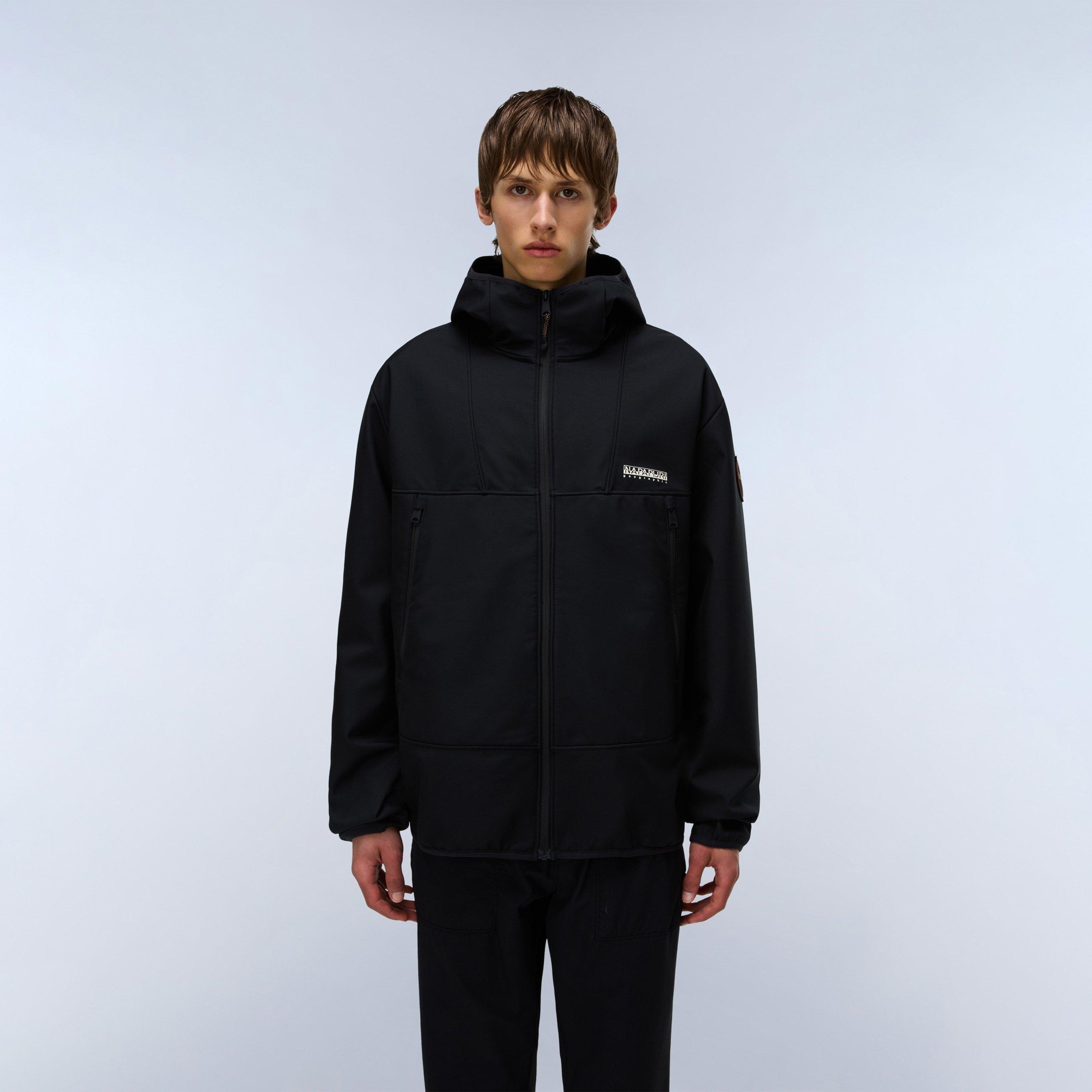 Black Beauty - Napapijri - Men's Napa Biois Zip Ventilation Rain Anorak - 4