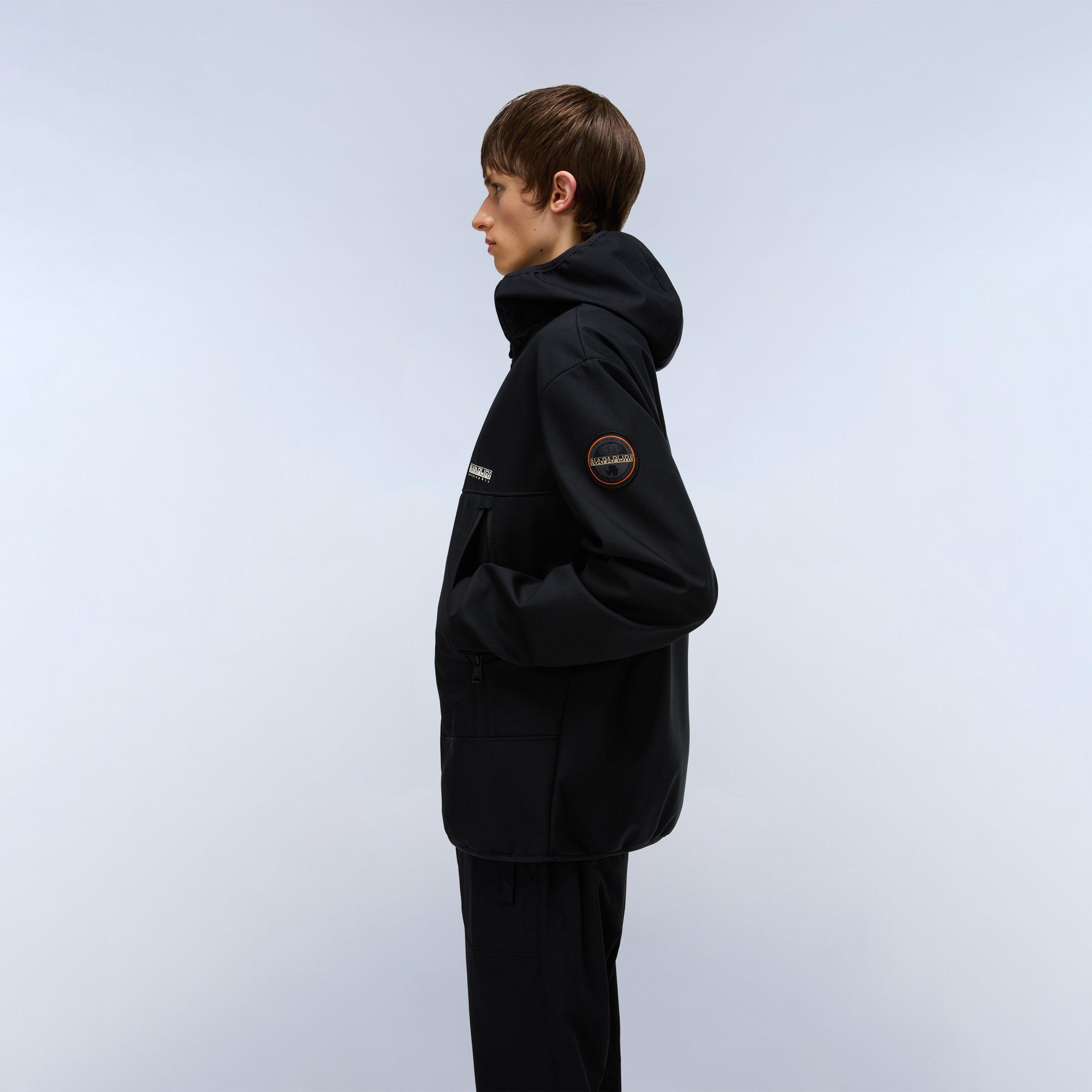 Black Beauty - Napapijri - Men's Napa Biois Zip Ventilation Rain Anorak - 5