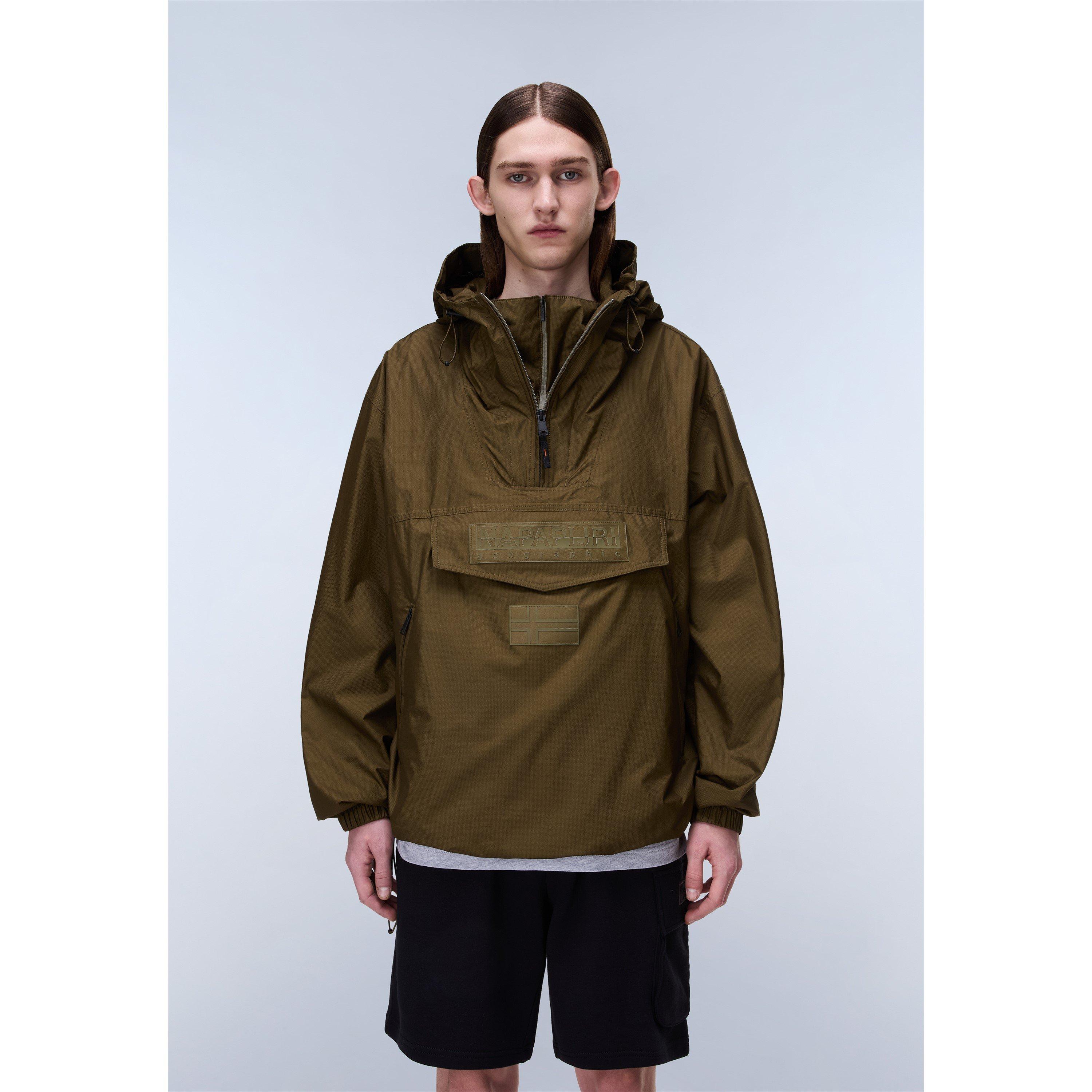Dark Olive - Napapijri - Napa Rain Forest Next Light Weight Mens - 3