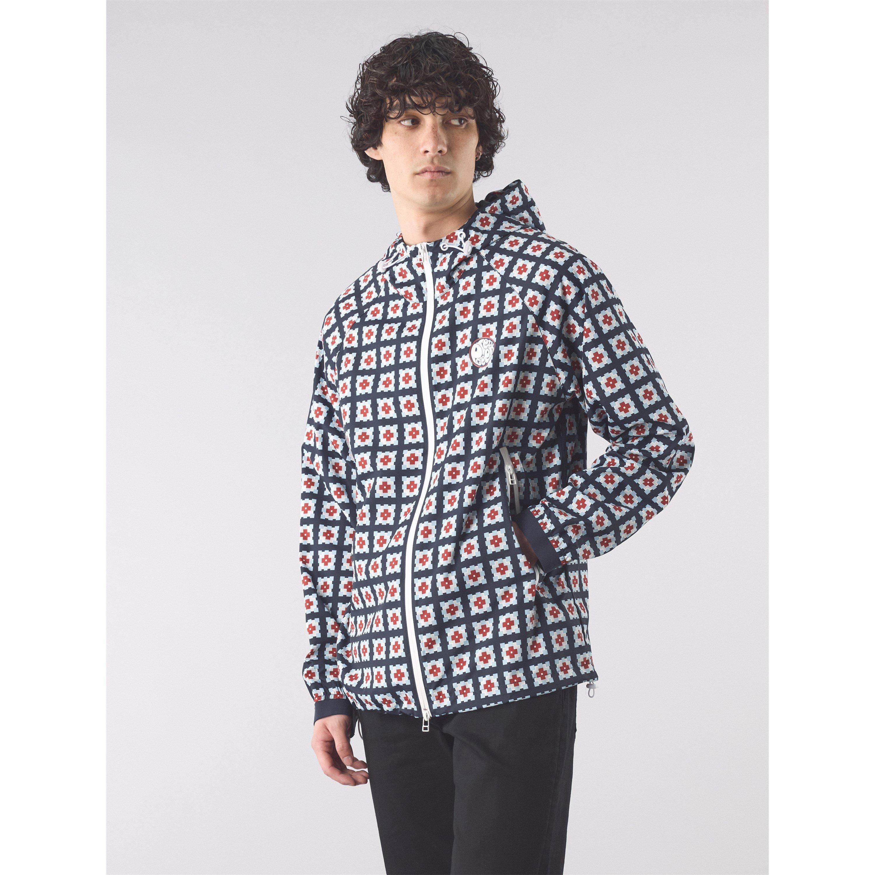 Multi - Pretty Green - Men's Timperley Geo Anorak - 3