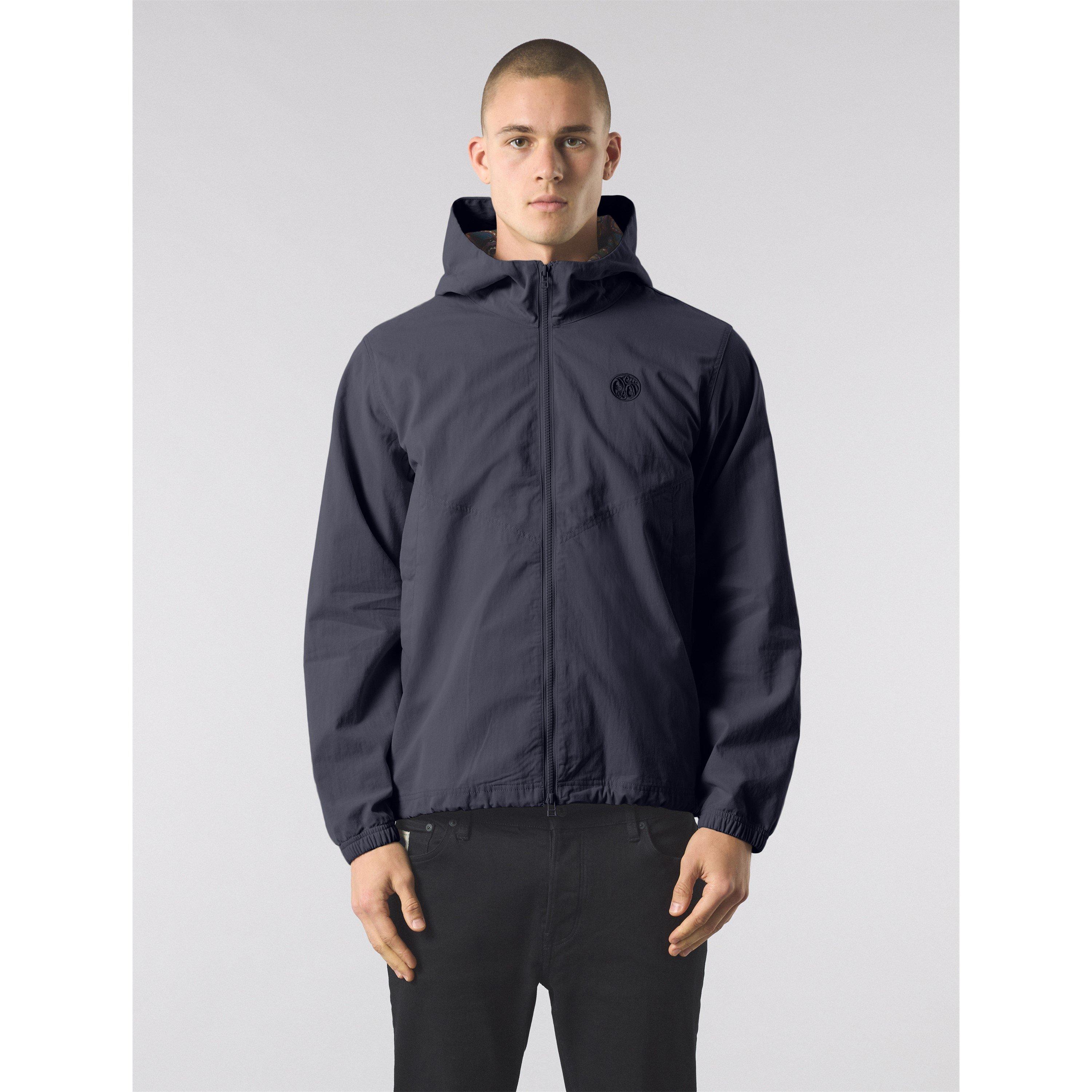 Navy - Pretty Green - Men's Feltham Weatherproof Rain Anorak - 2