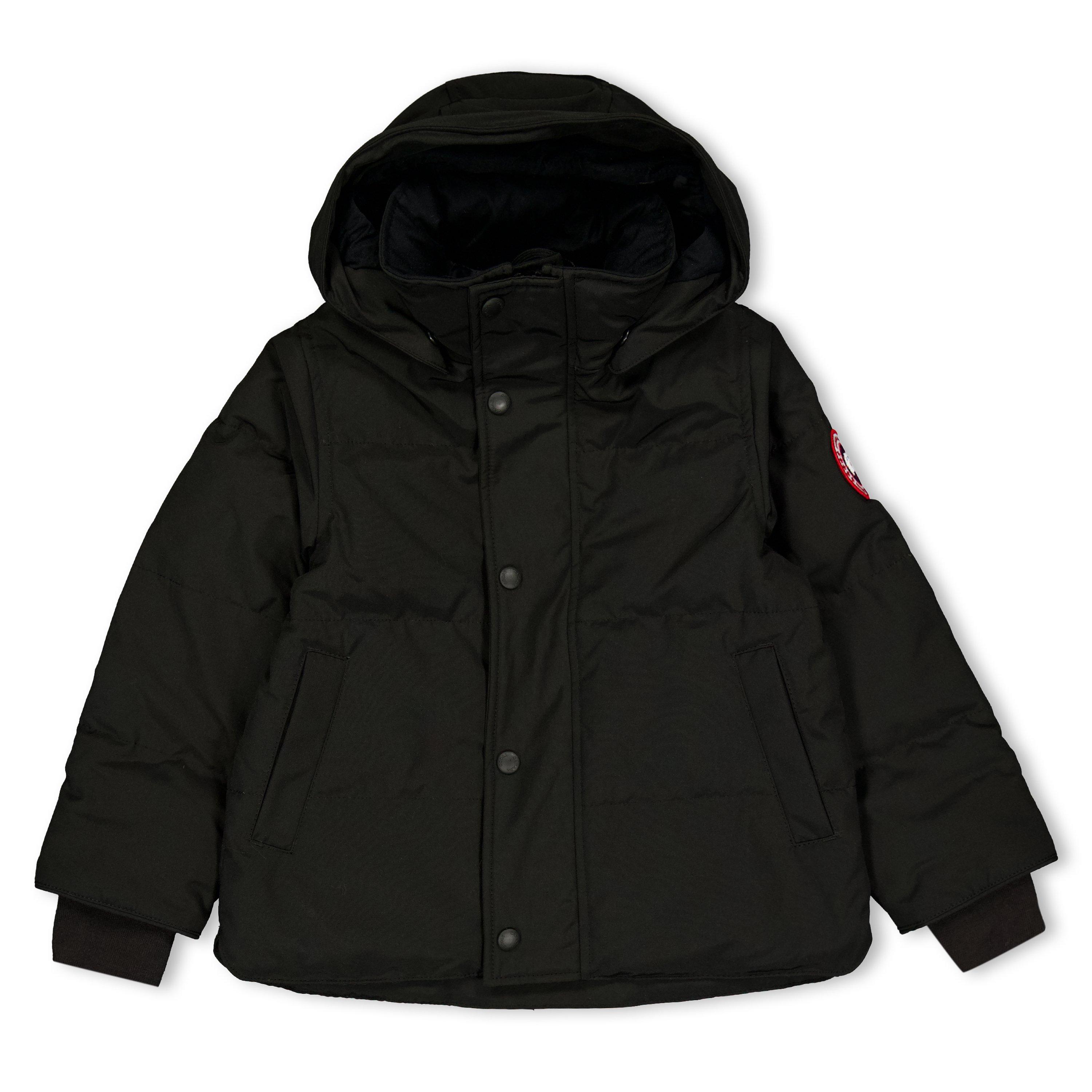 Canada Goose Canada Snowy Owl Prk Jn64 - Black  Noir - Size 2-3Y