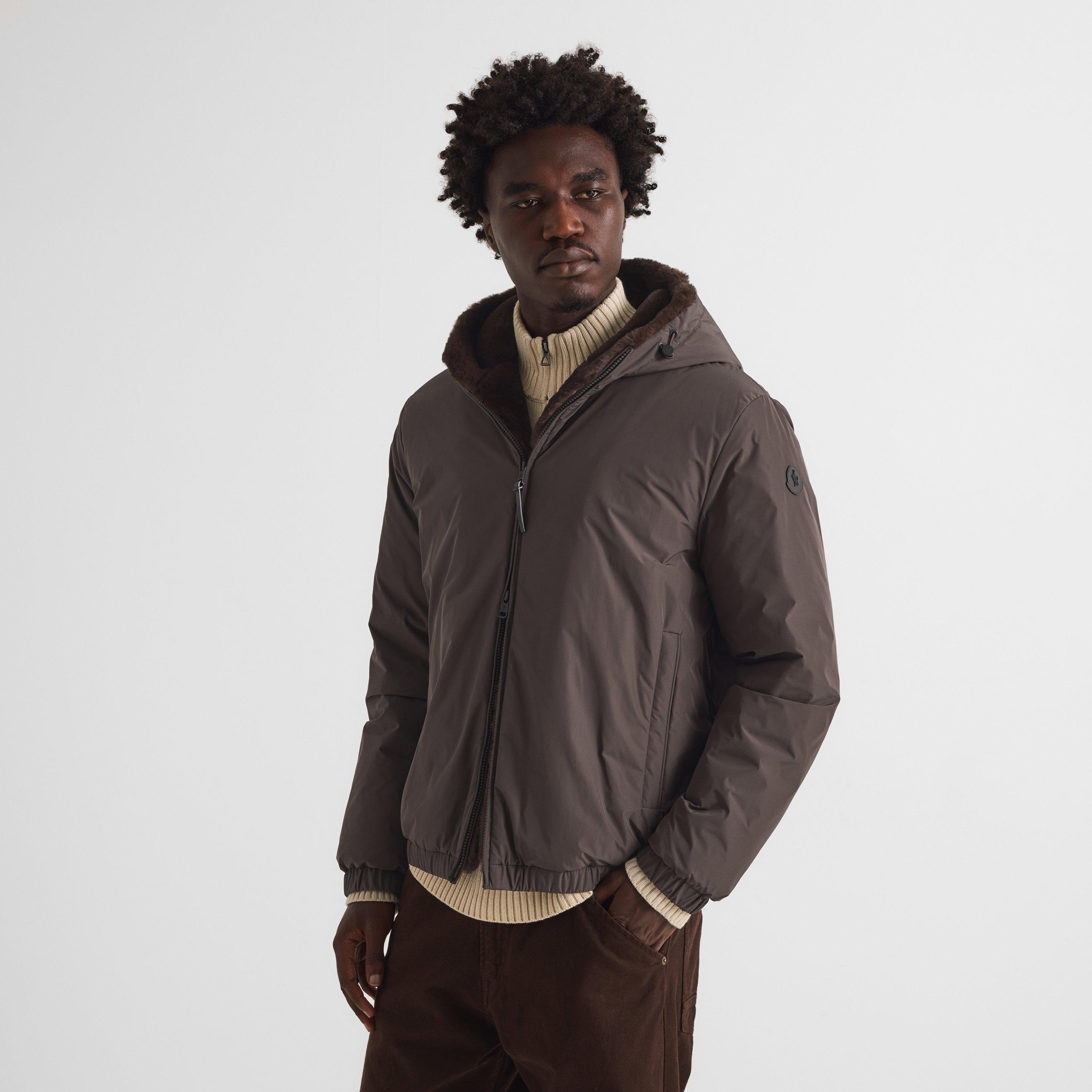 Brown 243 - Moncler - Men's Hooded Goose Down Puffer Jacket - 3