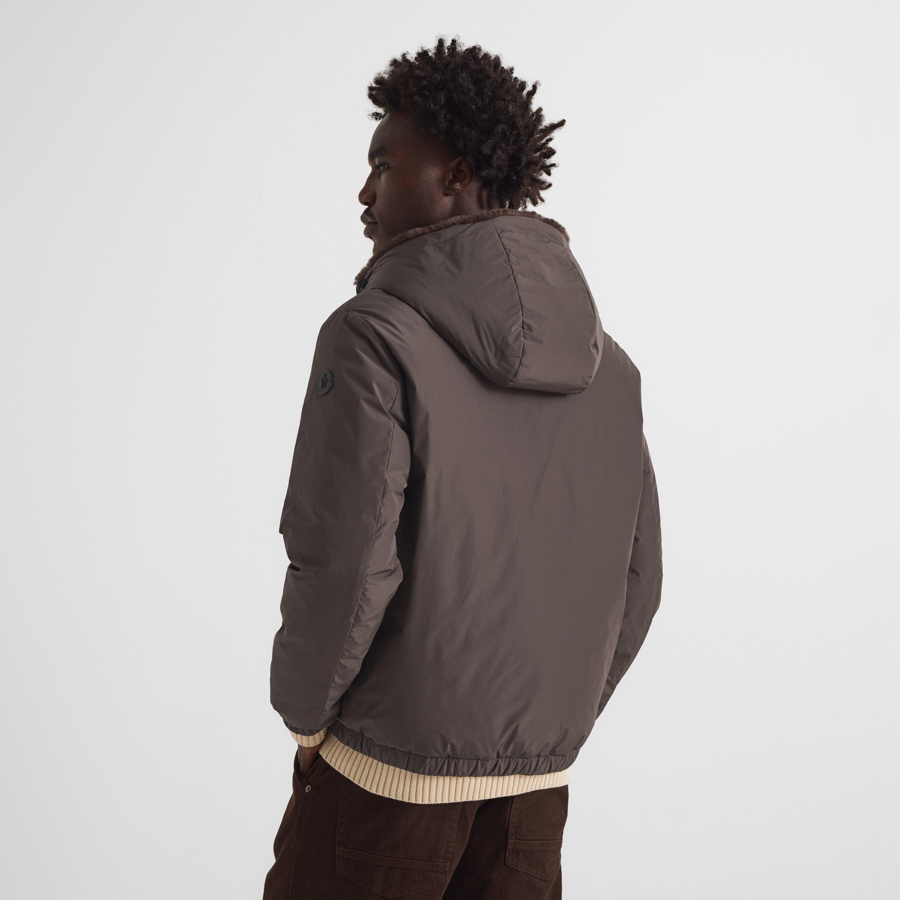 Brown 243 - Moncler - Men's Hooded Goose Down Puffer Jacket - 4
