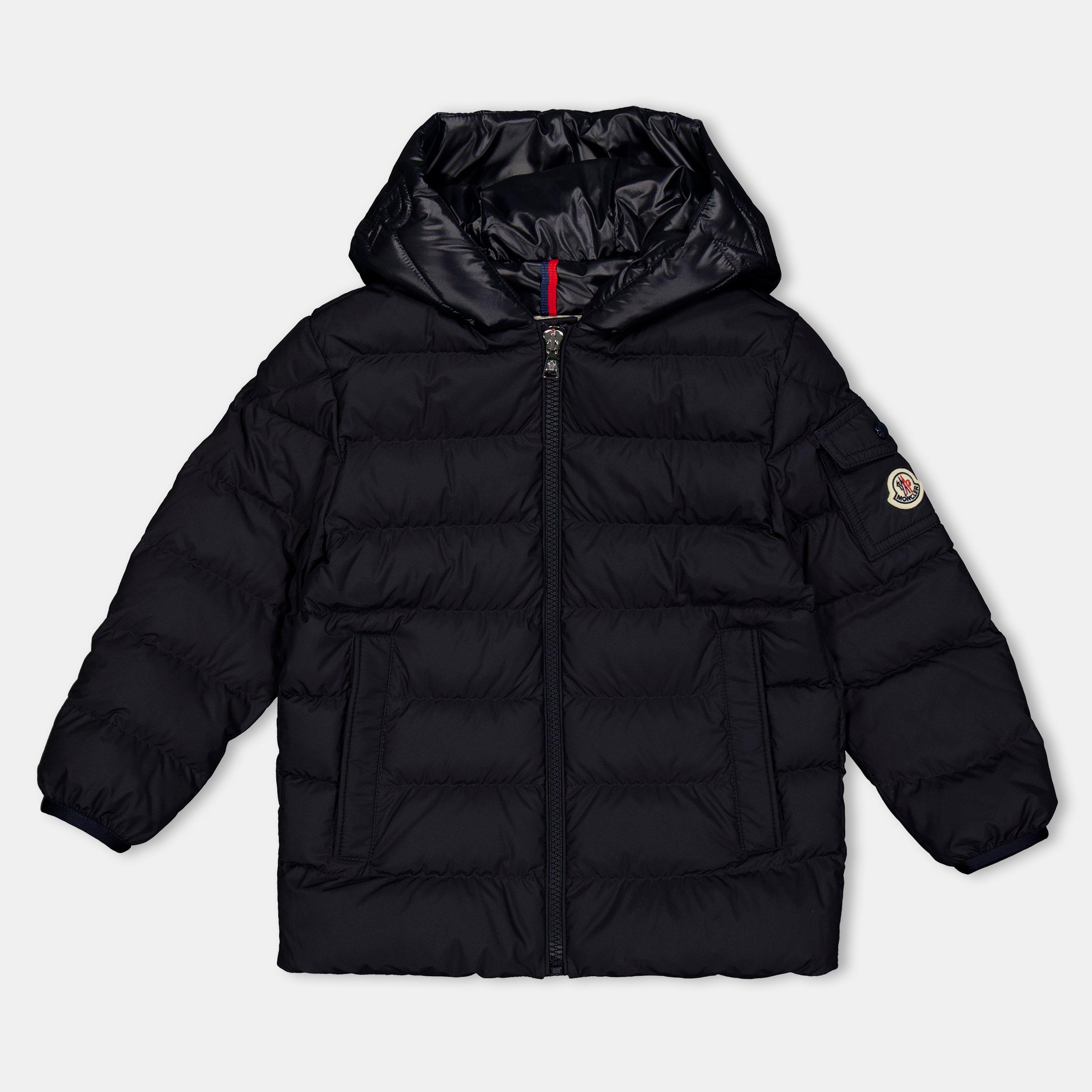Navy 778 - Moncler - Unisex Kids Najah Hooded Down Hip Length Parka - 1