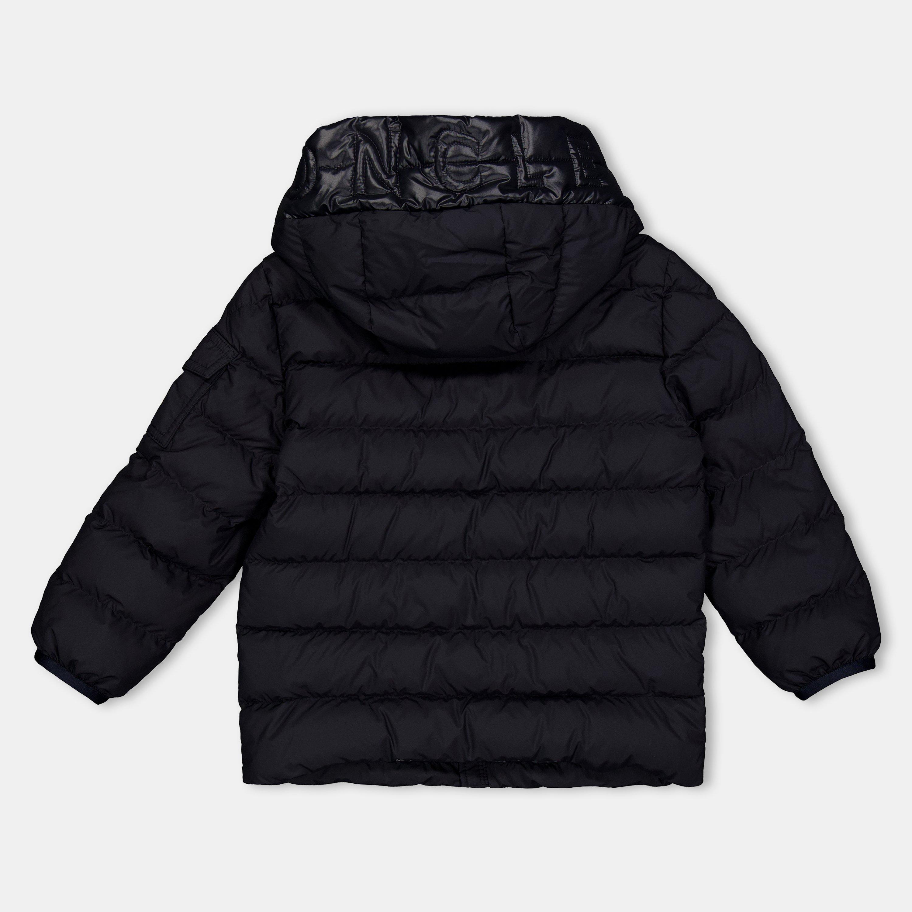 Navy 778 - Moncler - Unisex Kids Najah Hooded Down Hip Length Parka - 2