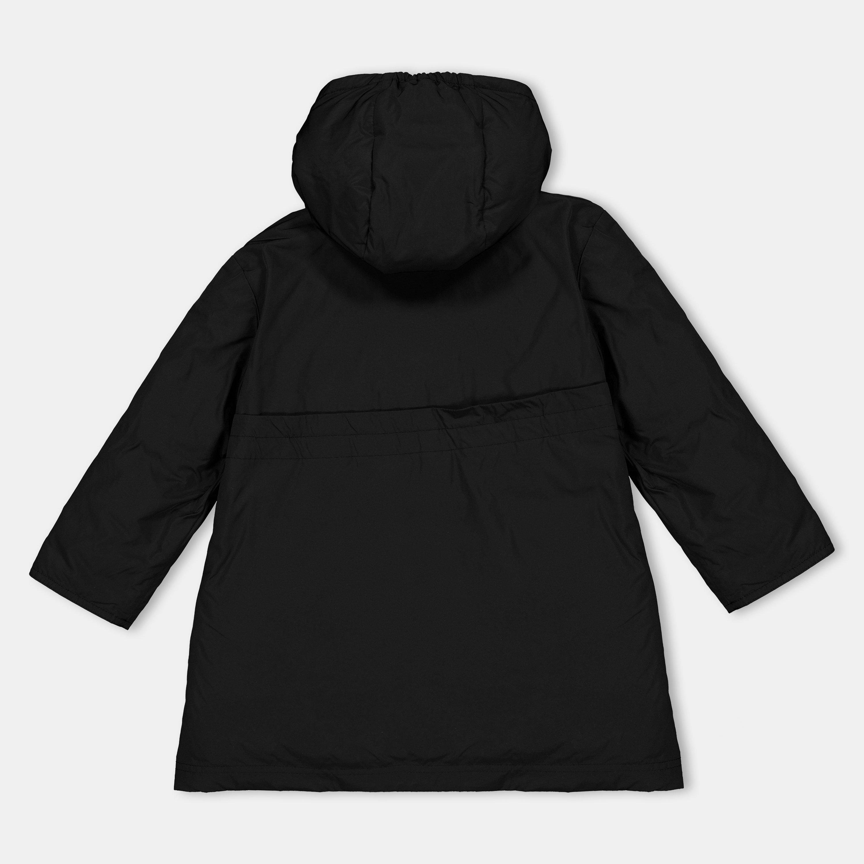 Black 999 - Moncler - Kids' Coleen Funnel Neck Hooded 4 Pocket Long Sleeve Parka - 2
