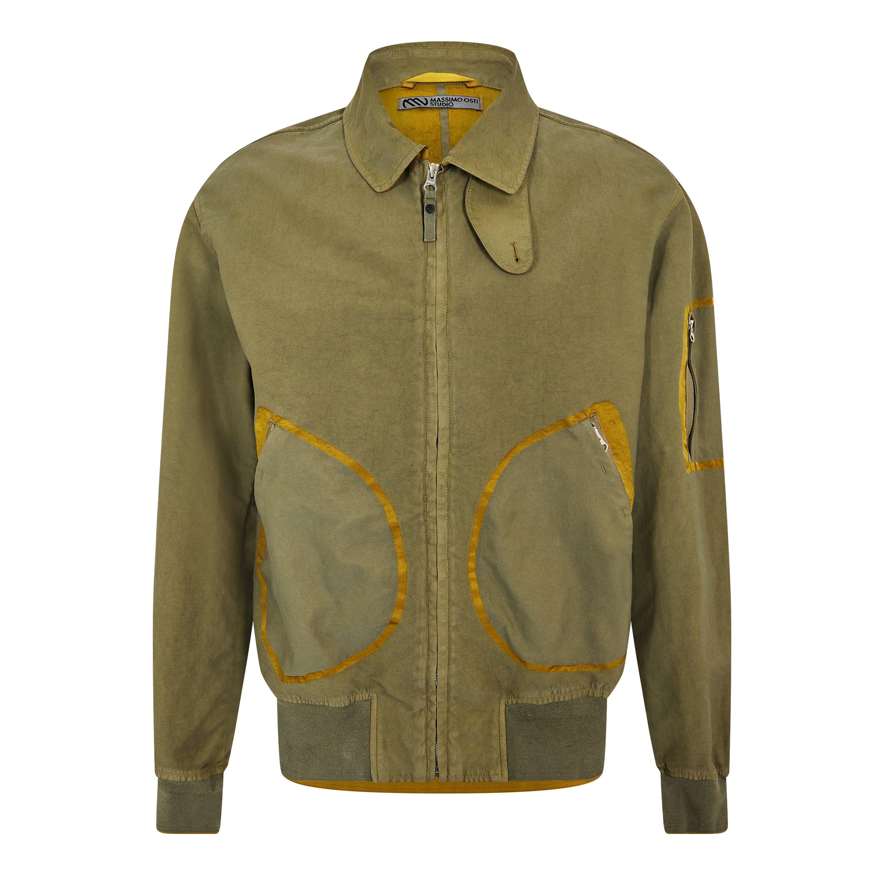 Capers 652 - Massimo Osti Studio - Men's Trama Harrington Jacket - 1