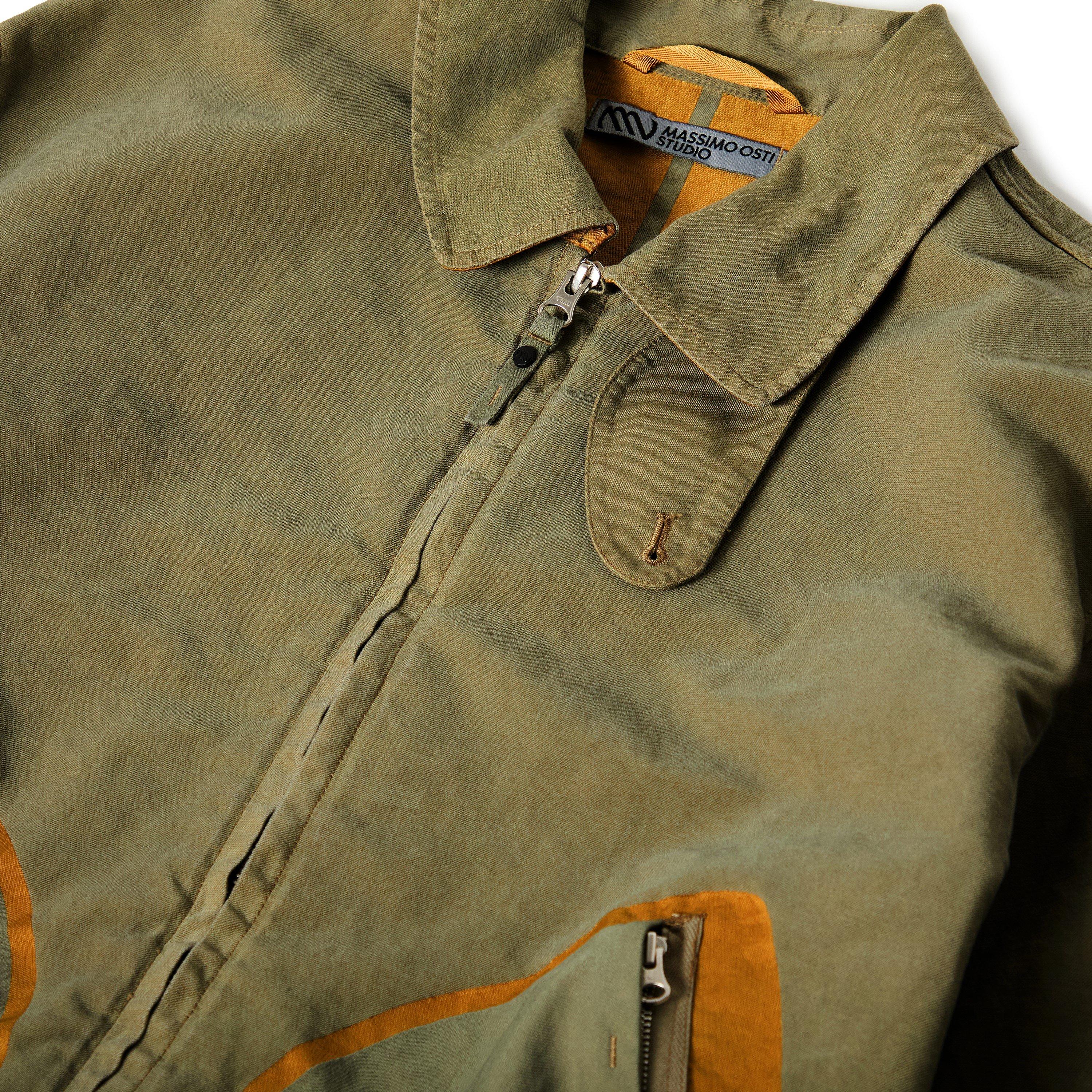 Capers 652 - Massimo Osti Studio - Men's Trama Harrington Jacket - 3