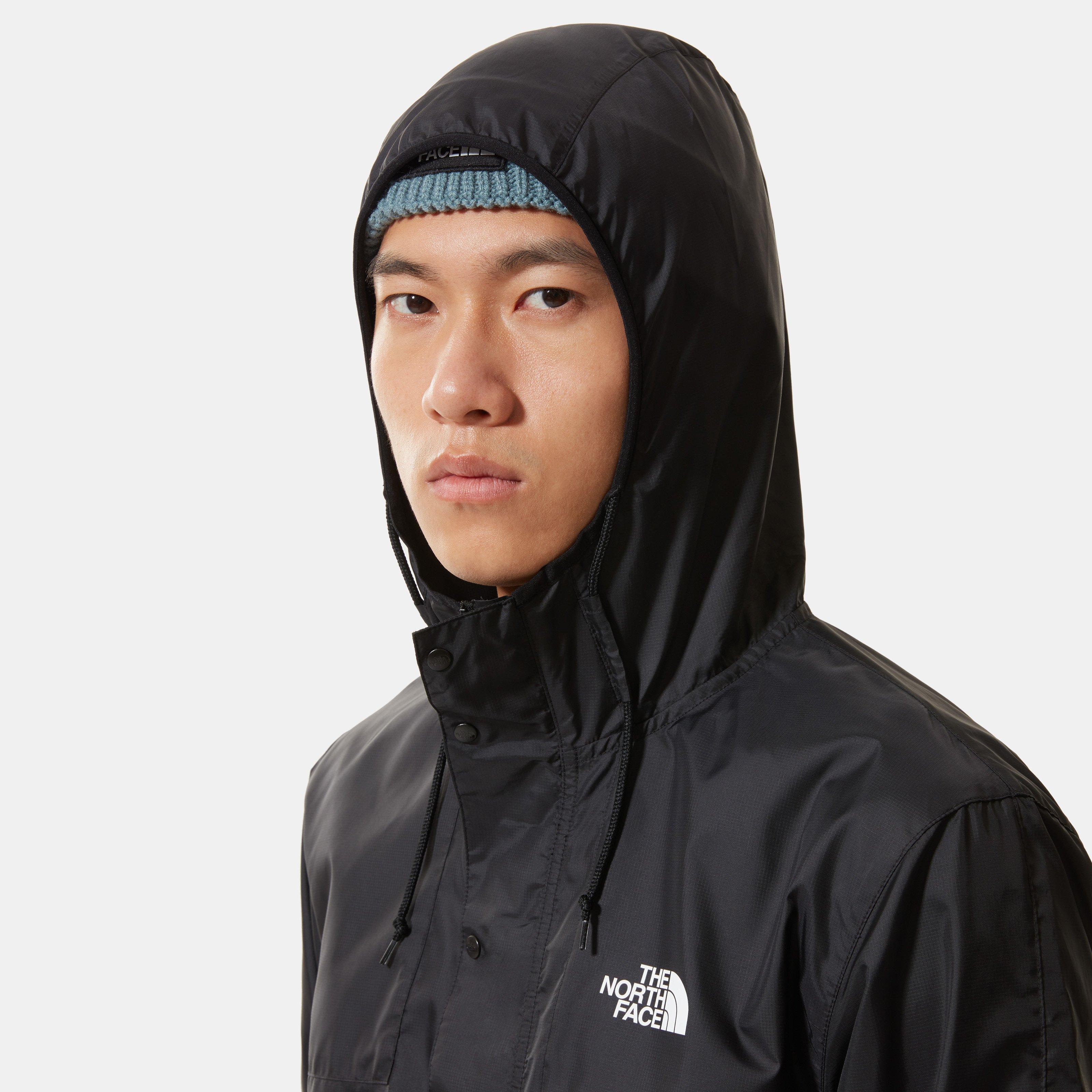 TNF Black - The North Face - Men's Mountain Water Resistant Long Sleeve Rain Anorak - 6
