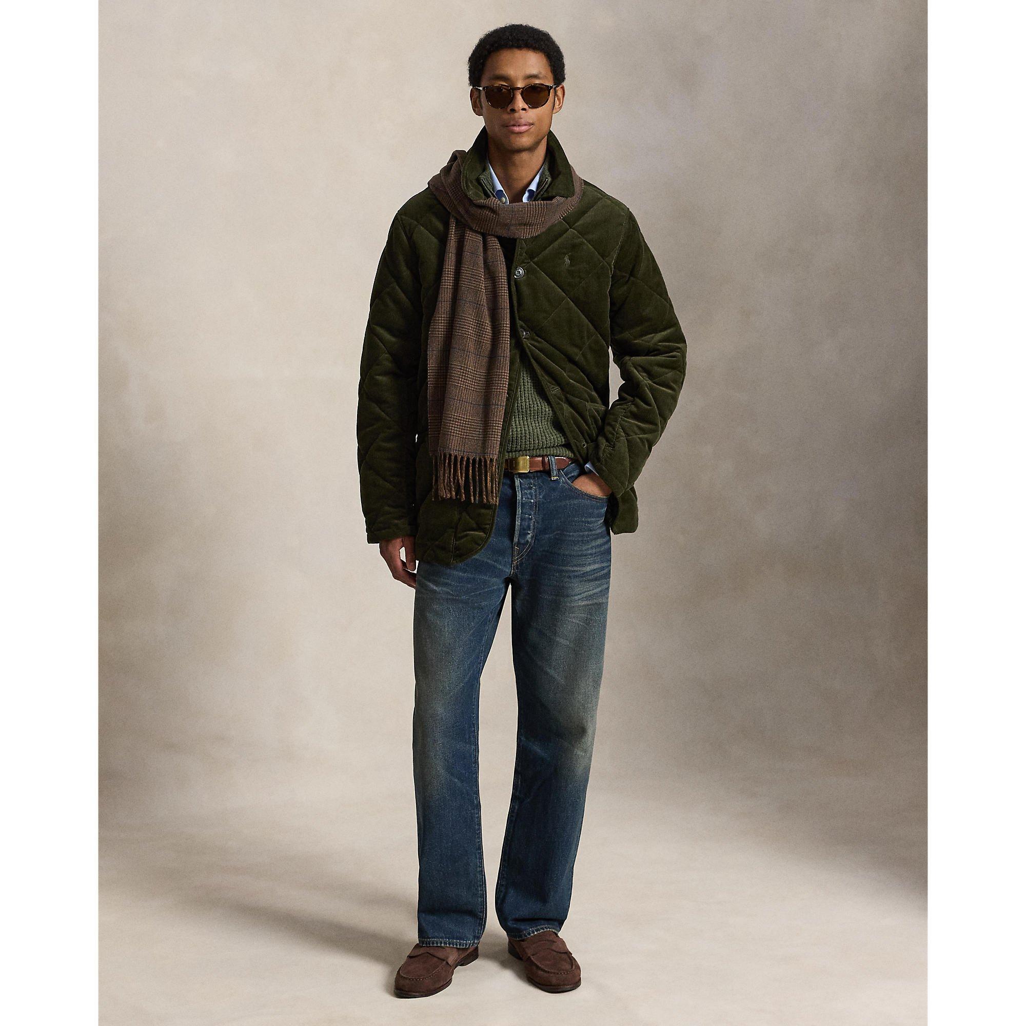 Company Olive - Polo Ralph Lauren - Polo Cord Car Coat Sn05 - 5