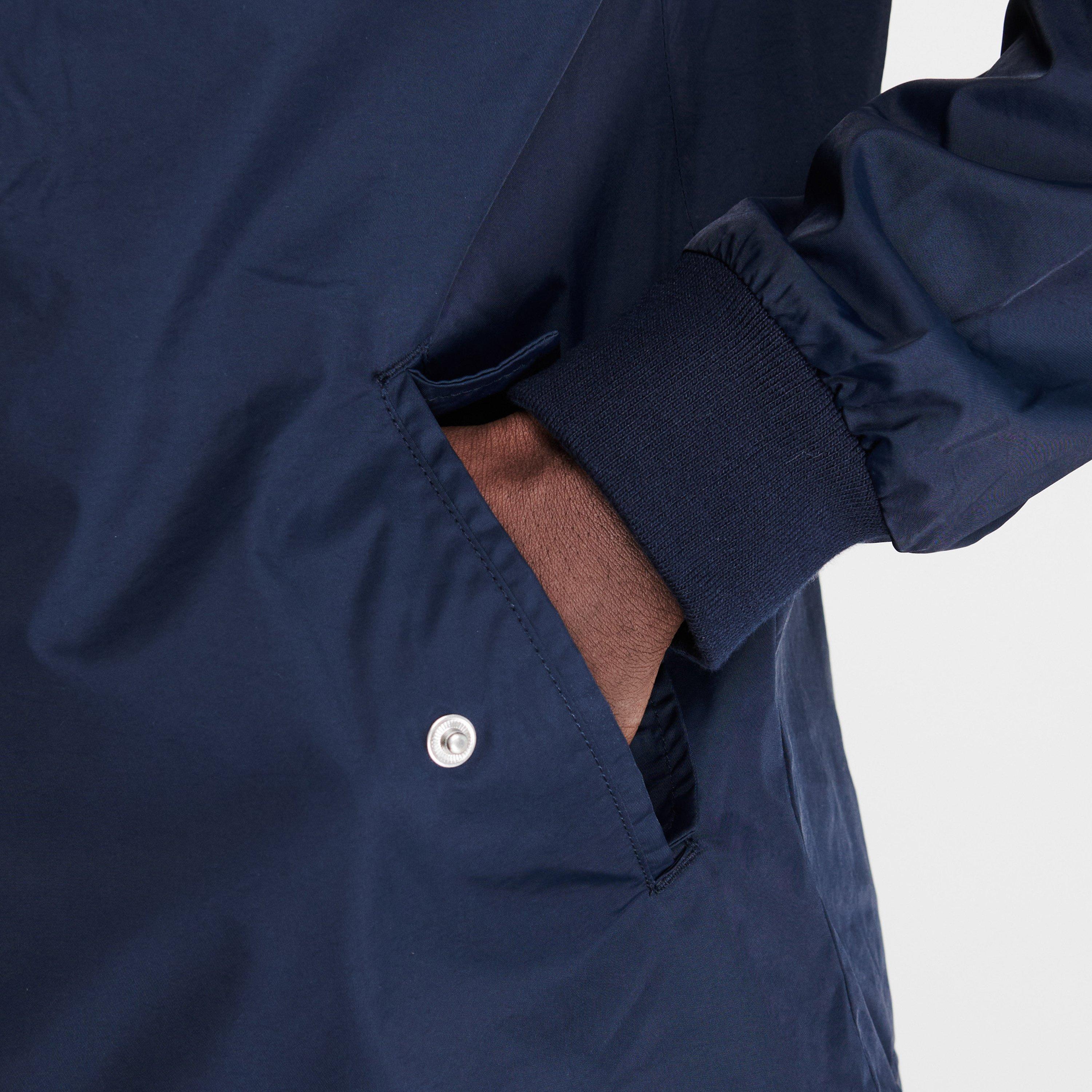 Marineblau 413 - Original Penguin - Men's Ratner Water and Wind Resistant Hooded Long Sleeve Rain Anorak - 6