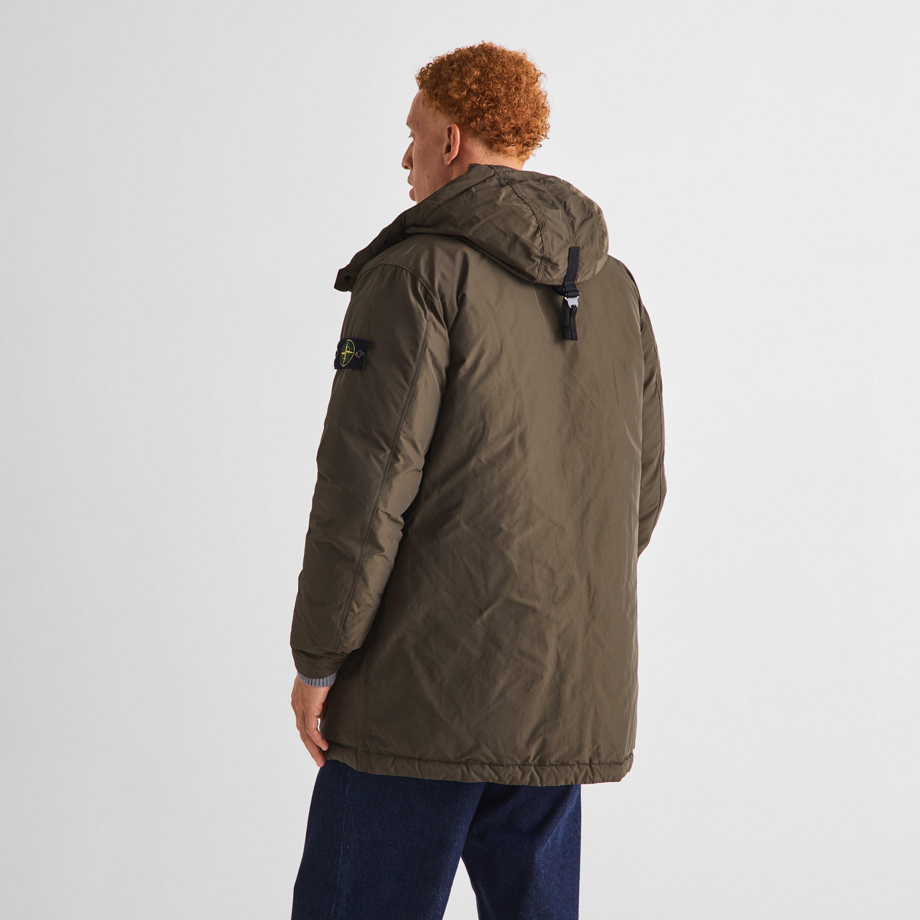 Coal Grey V0078 - Stone Island - Men's Micro Twill Hooded Parka - 4