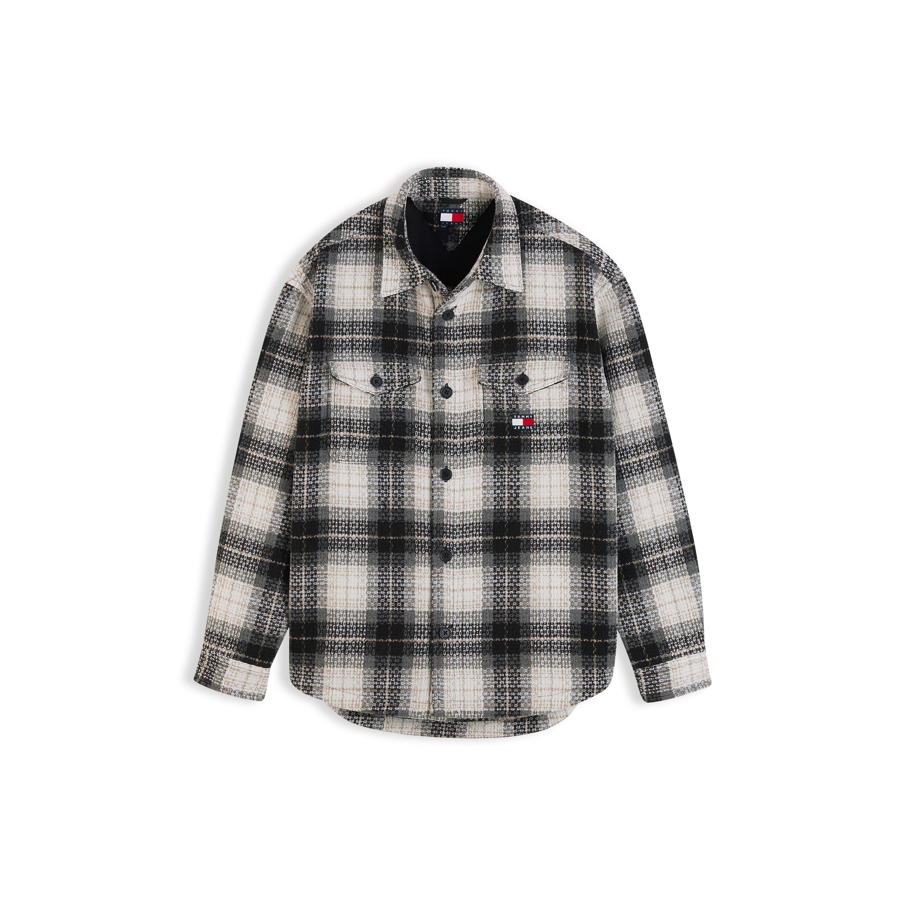 Black Check - Tommy Jeans - TJ Check Overshirt Sn64