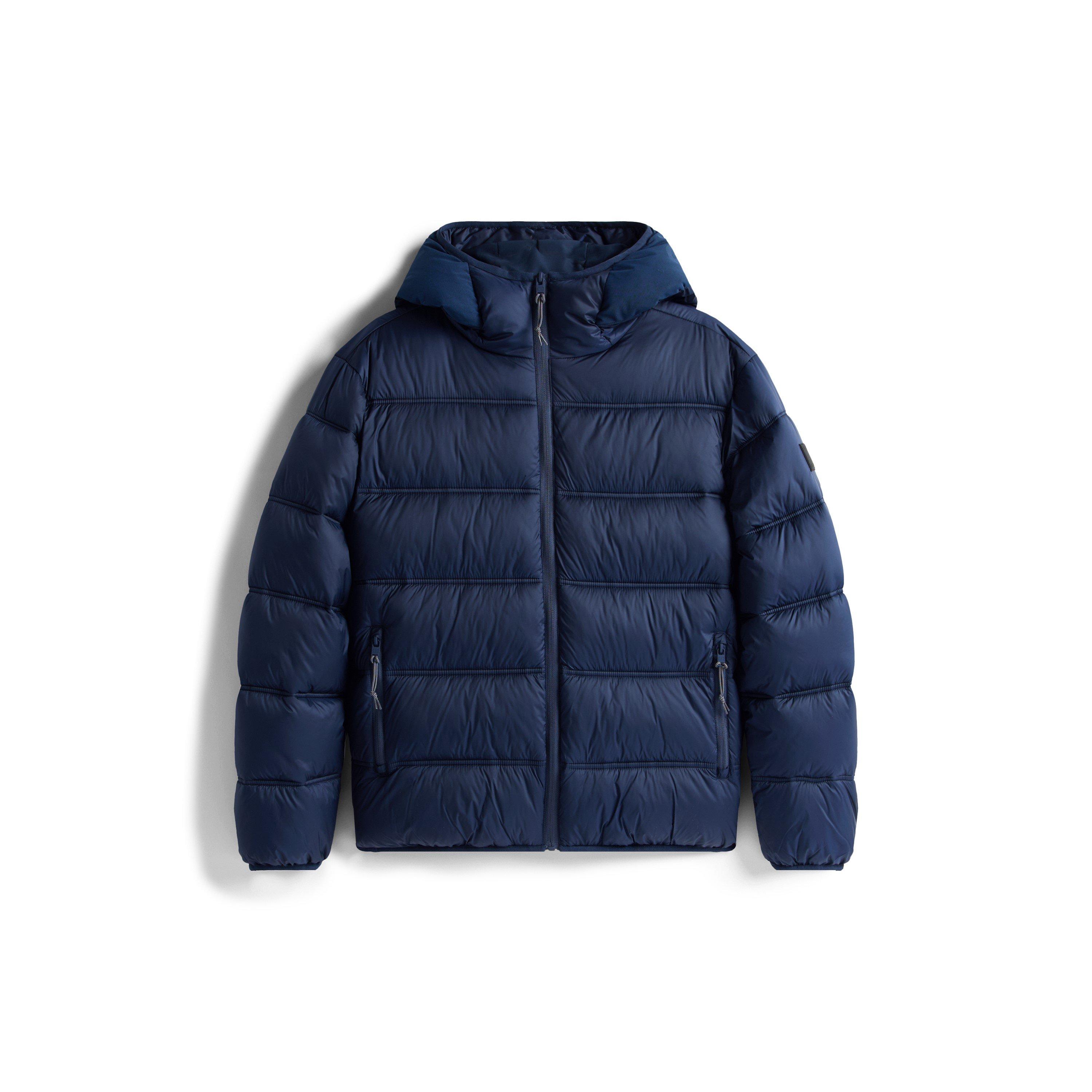 Dark Blue - Tommy Jeans - TJ Hooded LG Jkt Sn64 - 1