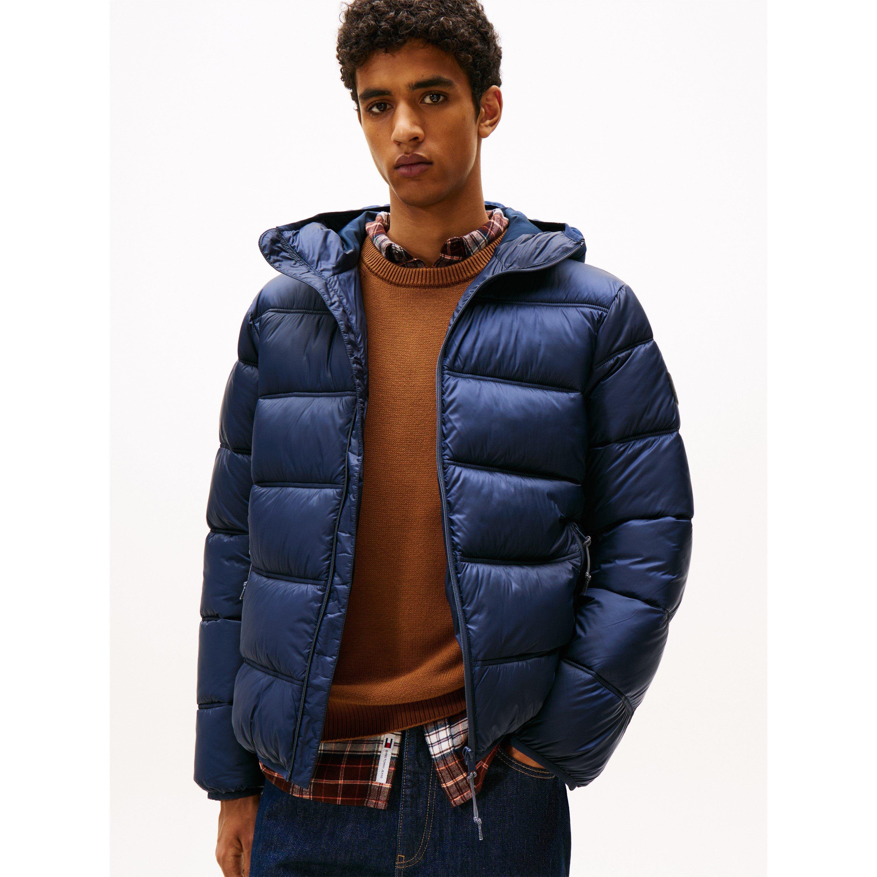 Dark Blue - Tommy Jeans - TJ Hooded LG Jkt Sn64 - 2