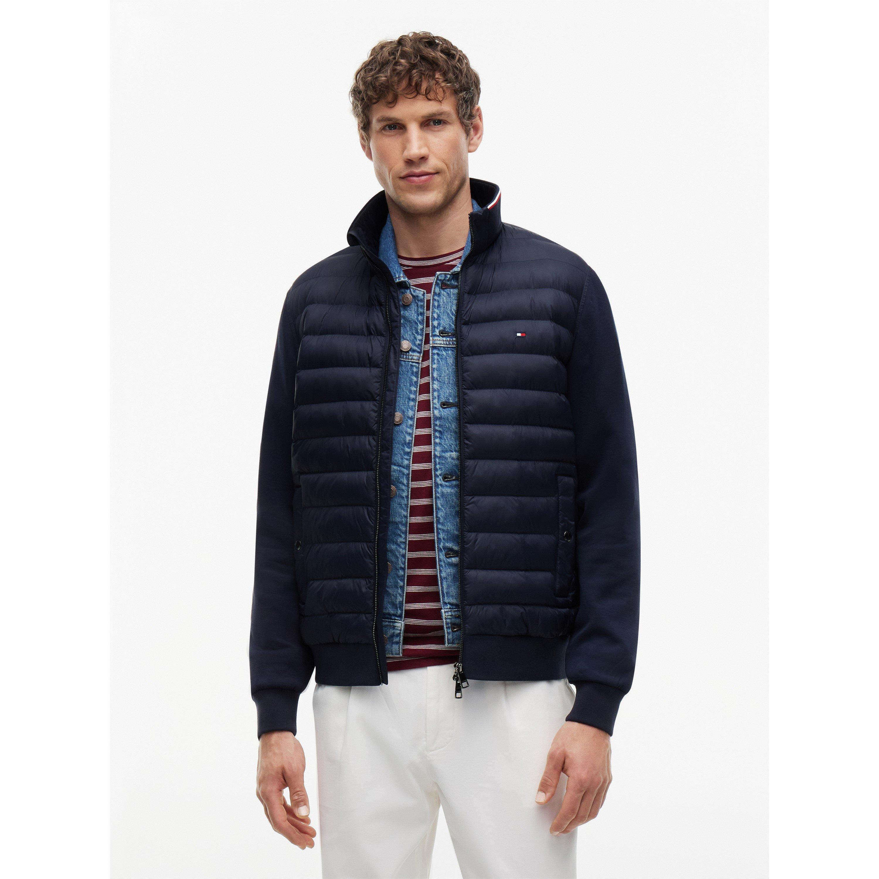 Navy - Tommy Hilfiger - Tommy Ess Hybrid Jkt Sn64 - 2