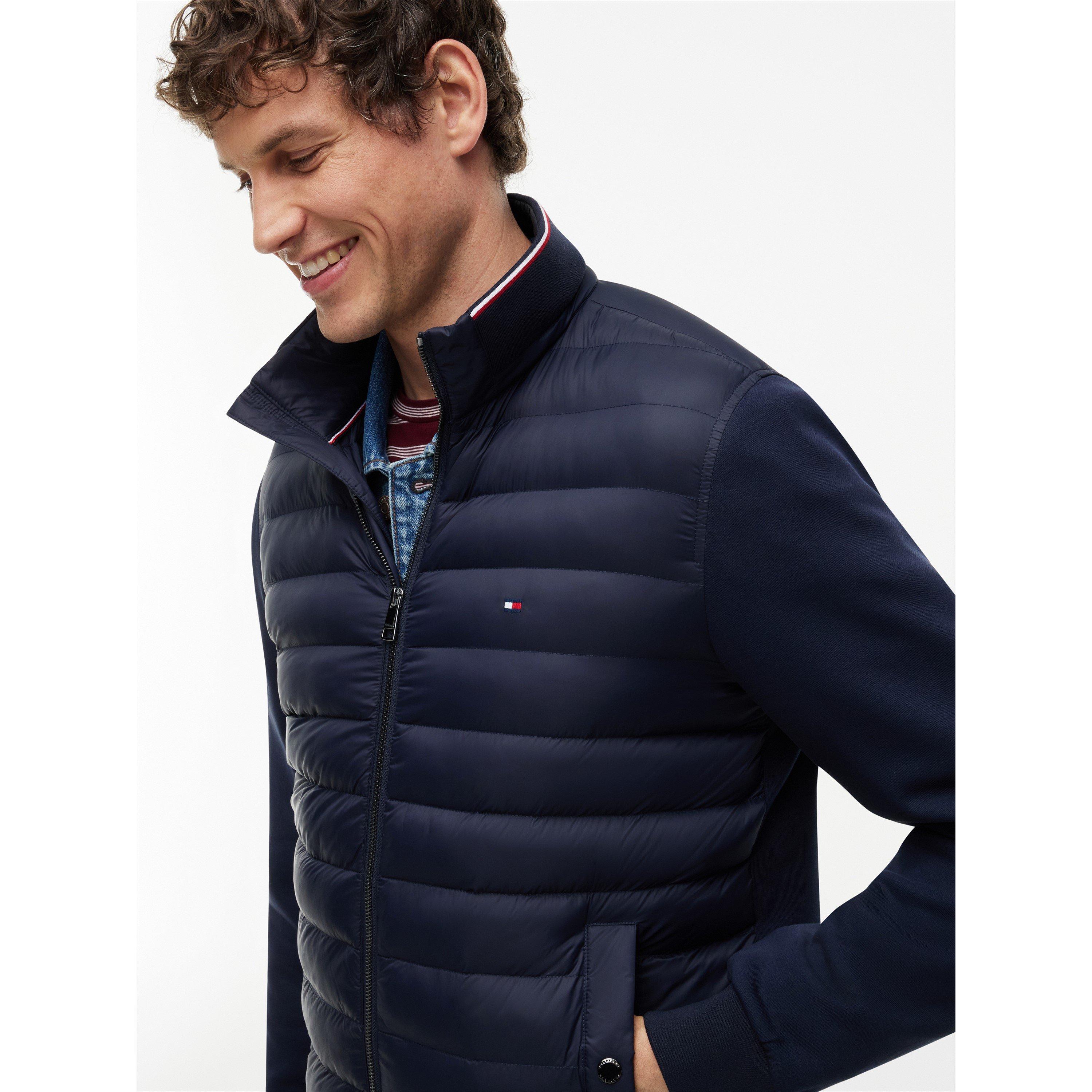 Navy - Tommy Hilfiger - Tommy Ess Hybrid Jkt Sn64 - 3