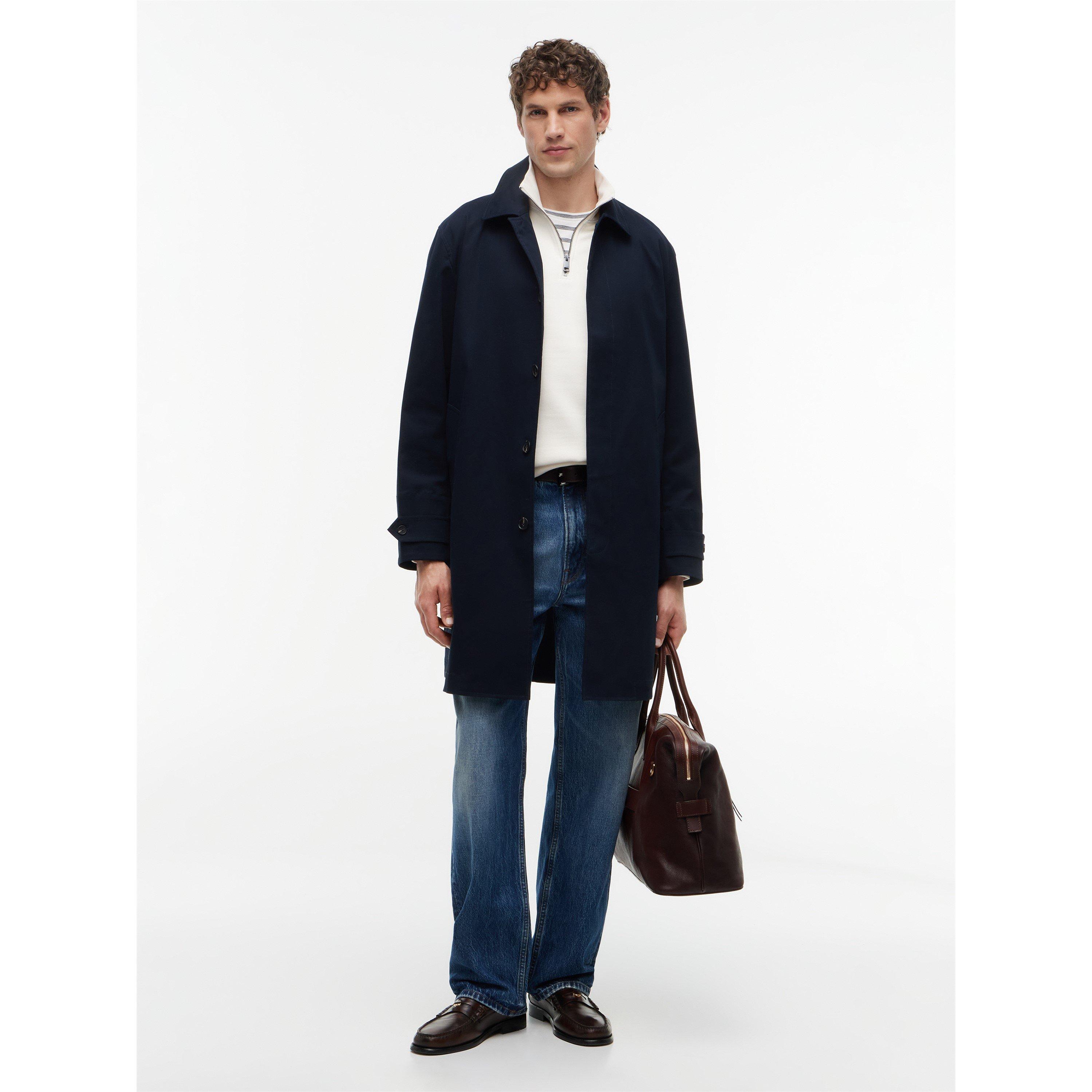 Navy - Tommy Hilfiger - Tommy Car Coat Sn64 - 2