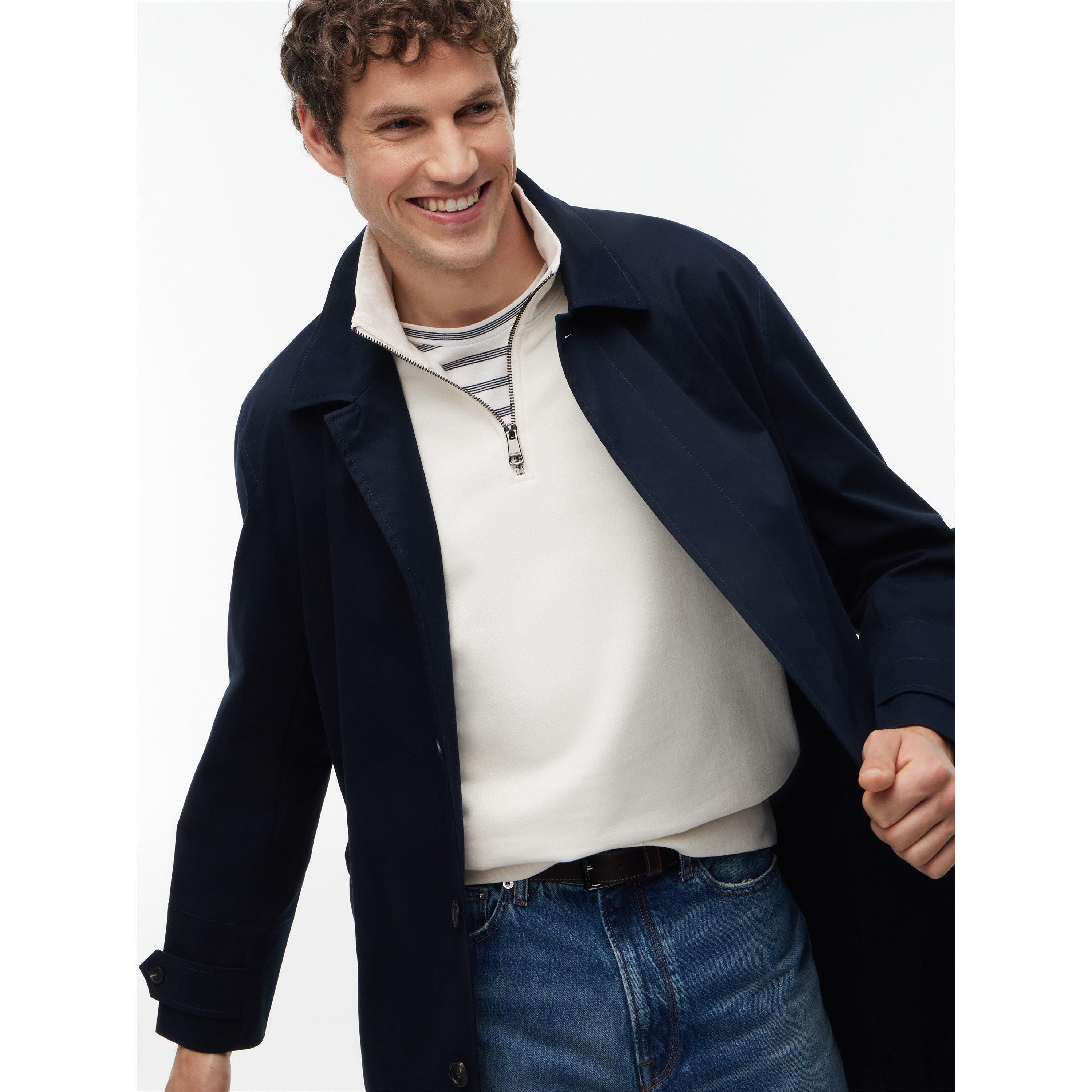 Navy - Tommy Hilfiger - Tommy Car Coat Sn64 - 3