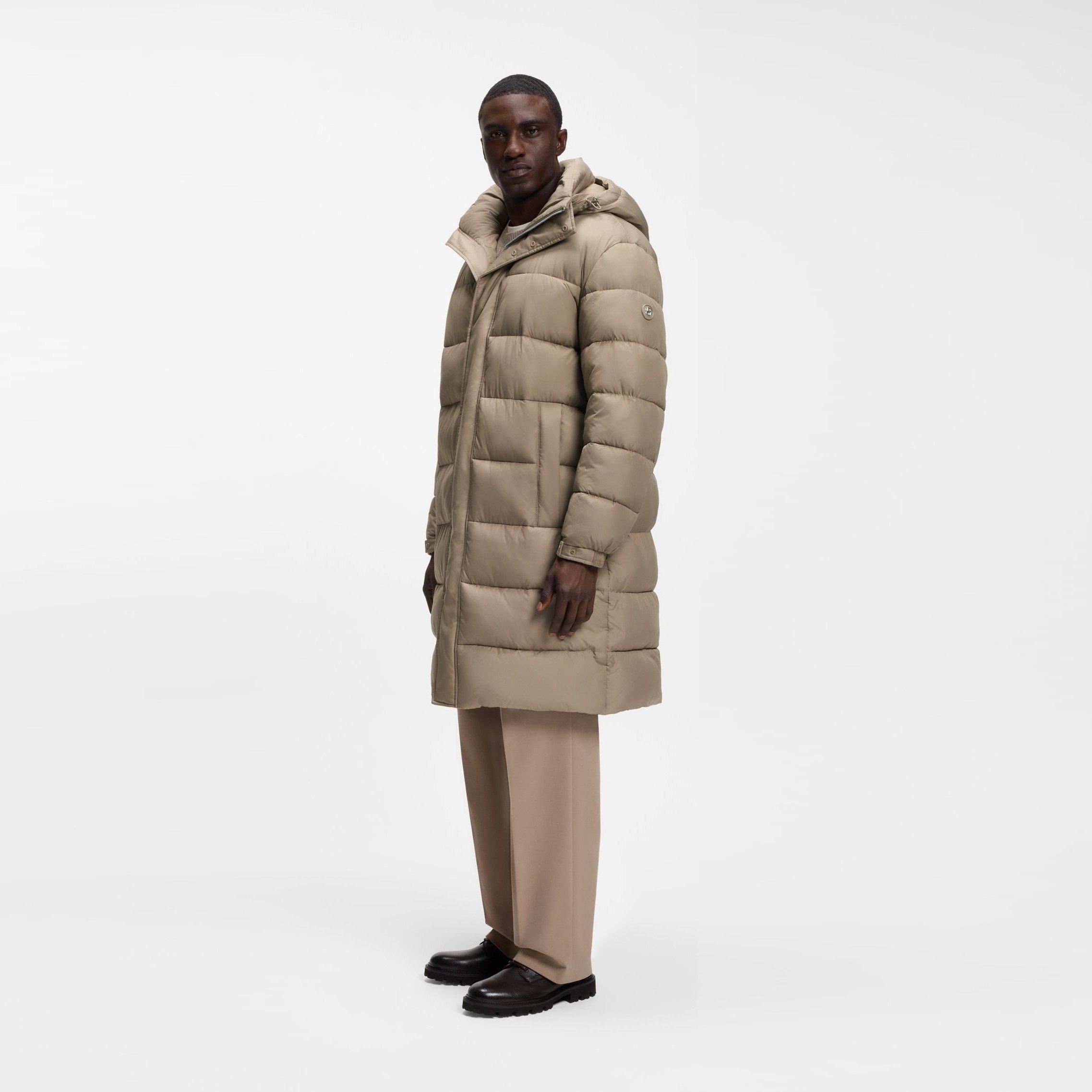 Open Brown 248 - Boss - Men's Carpa Long Puffer Jacket - 2