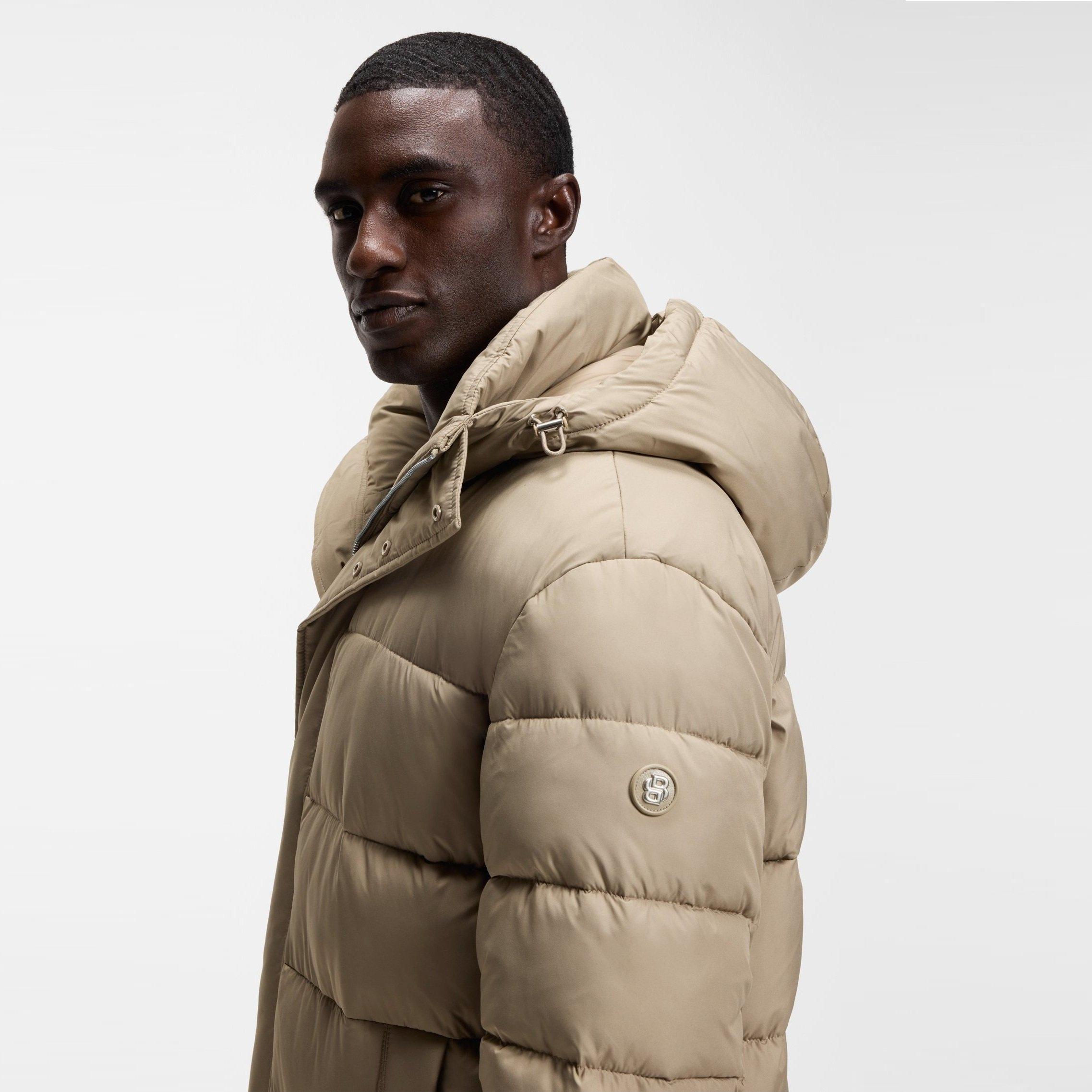 Open Brown 248 - Boss - Men's Carpa Long Puffer Jacket - 5