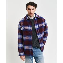 Gant Check Wool Overshirt