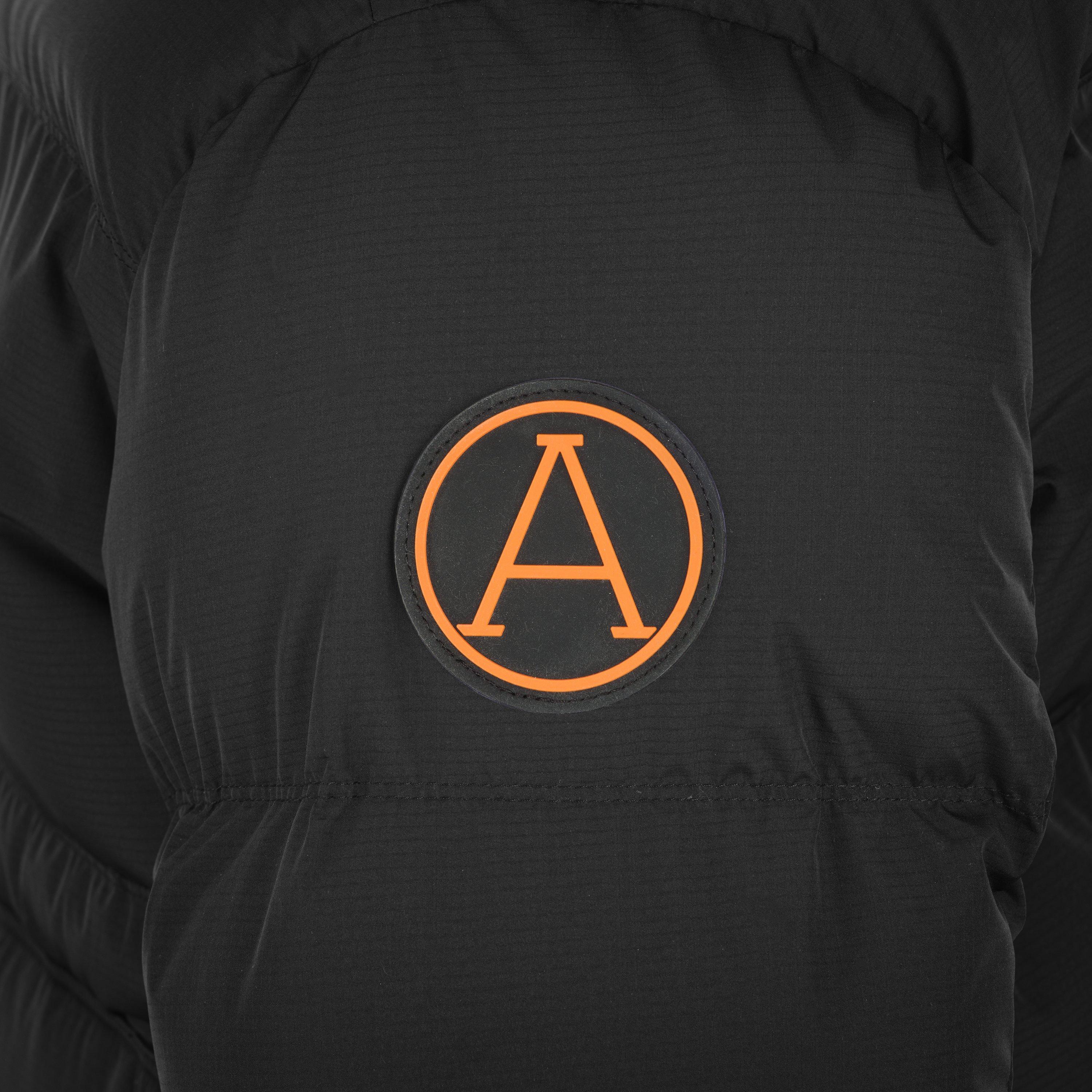 Black - Arctic Army - Men's Tundra Hooded Short Puffer Jacket - 6