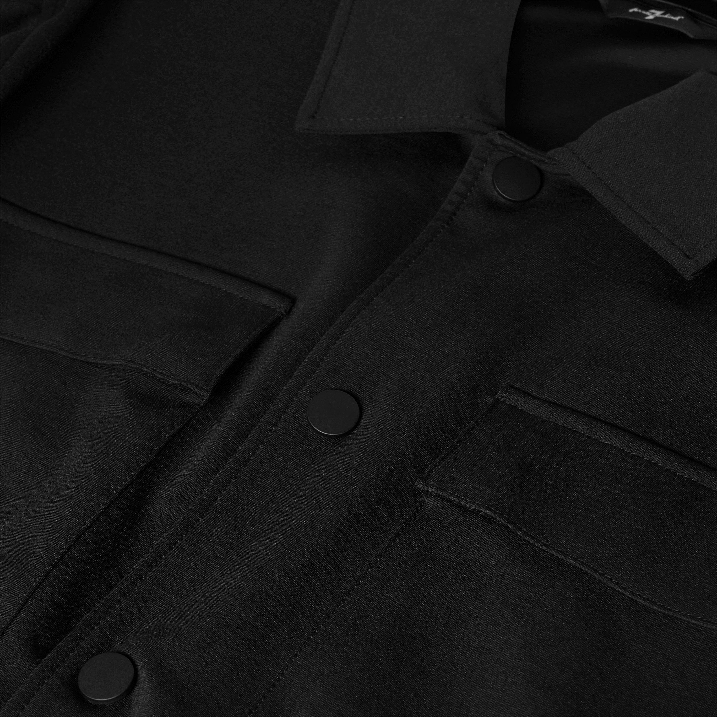 Dbl Knit Black - 7 For All Mankind - 7FAM Overshirt Sn62 - 3
