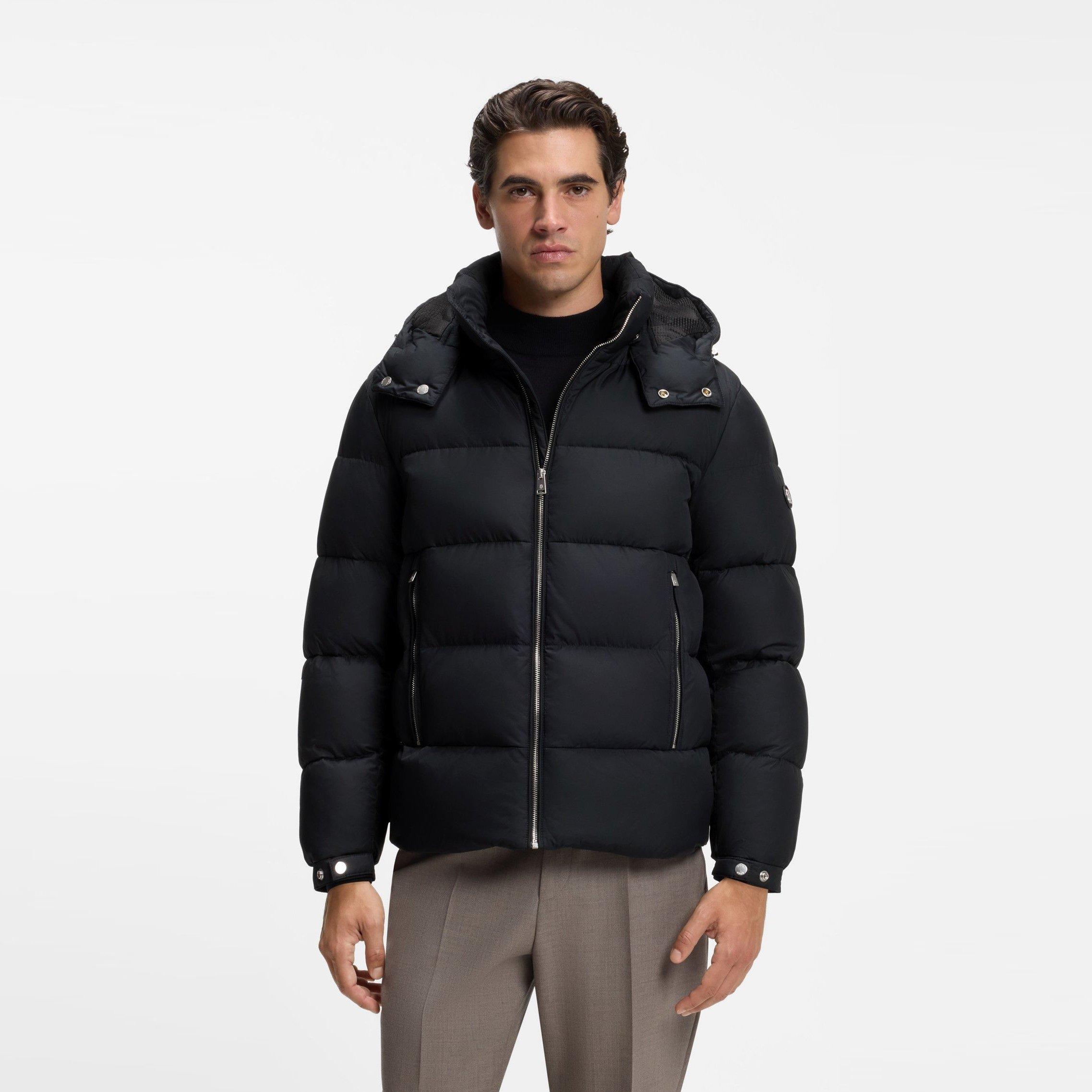 Black 001 - Boss - HBB Colter Puff Jkt Sn64 - 2