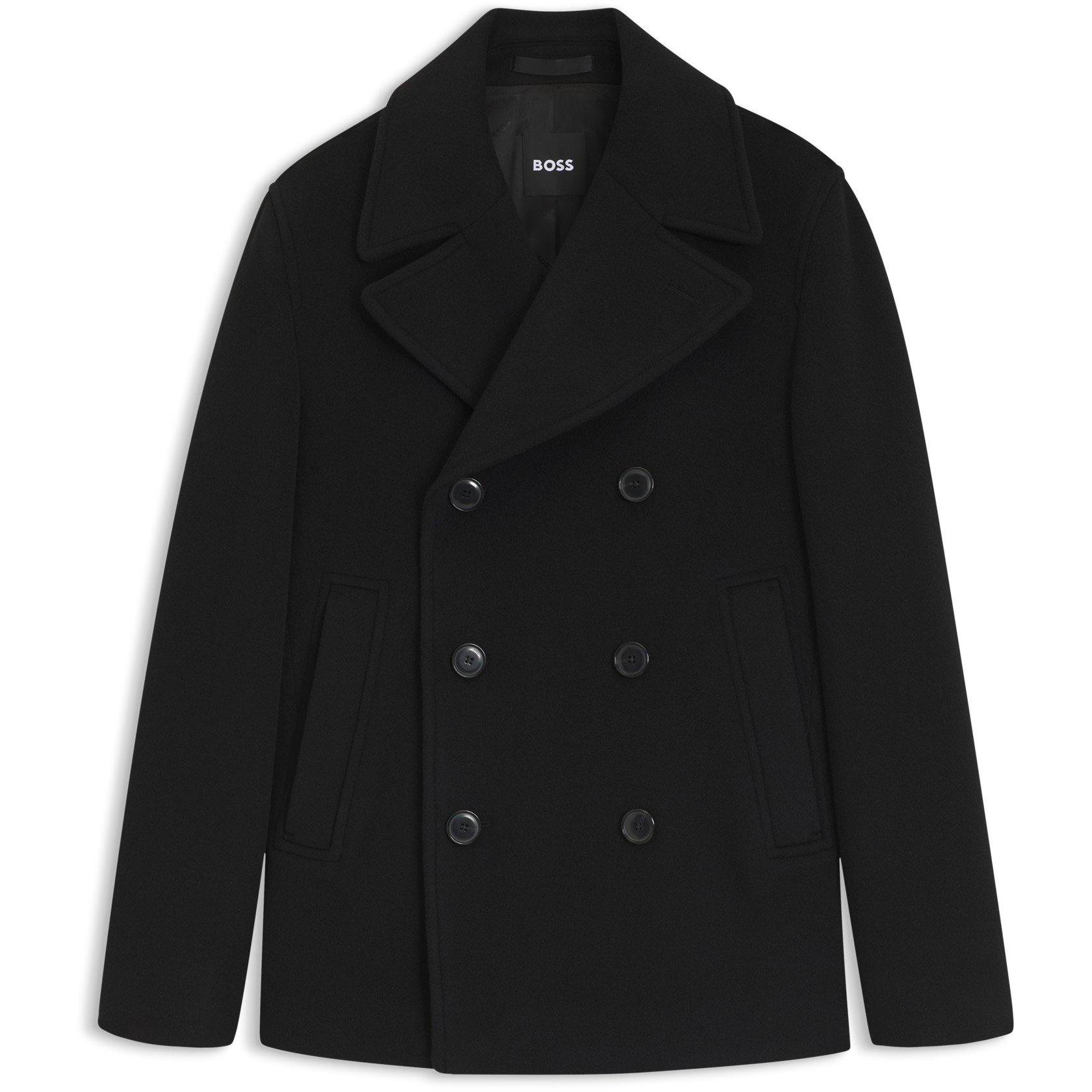 Black 001 - Boss - HBB Hyde Peacoat 264 Sn64
