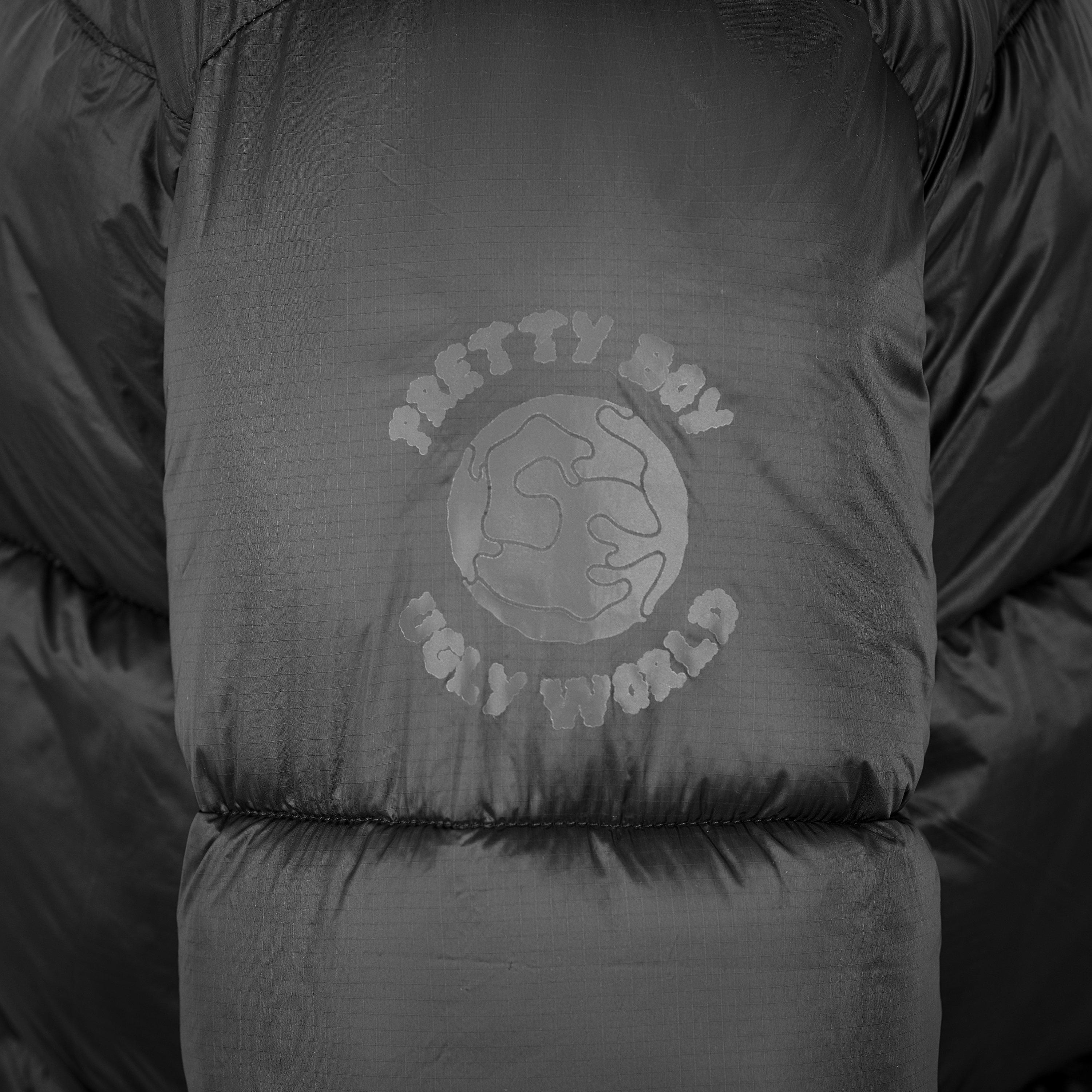 Black - Pretty Boy Ugly World - PBUW Puf Jacket Sn64 - 4