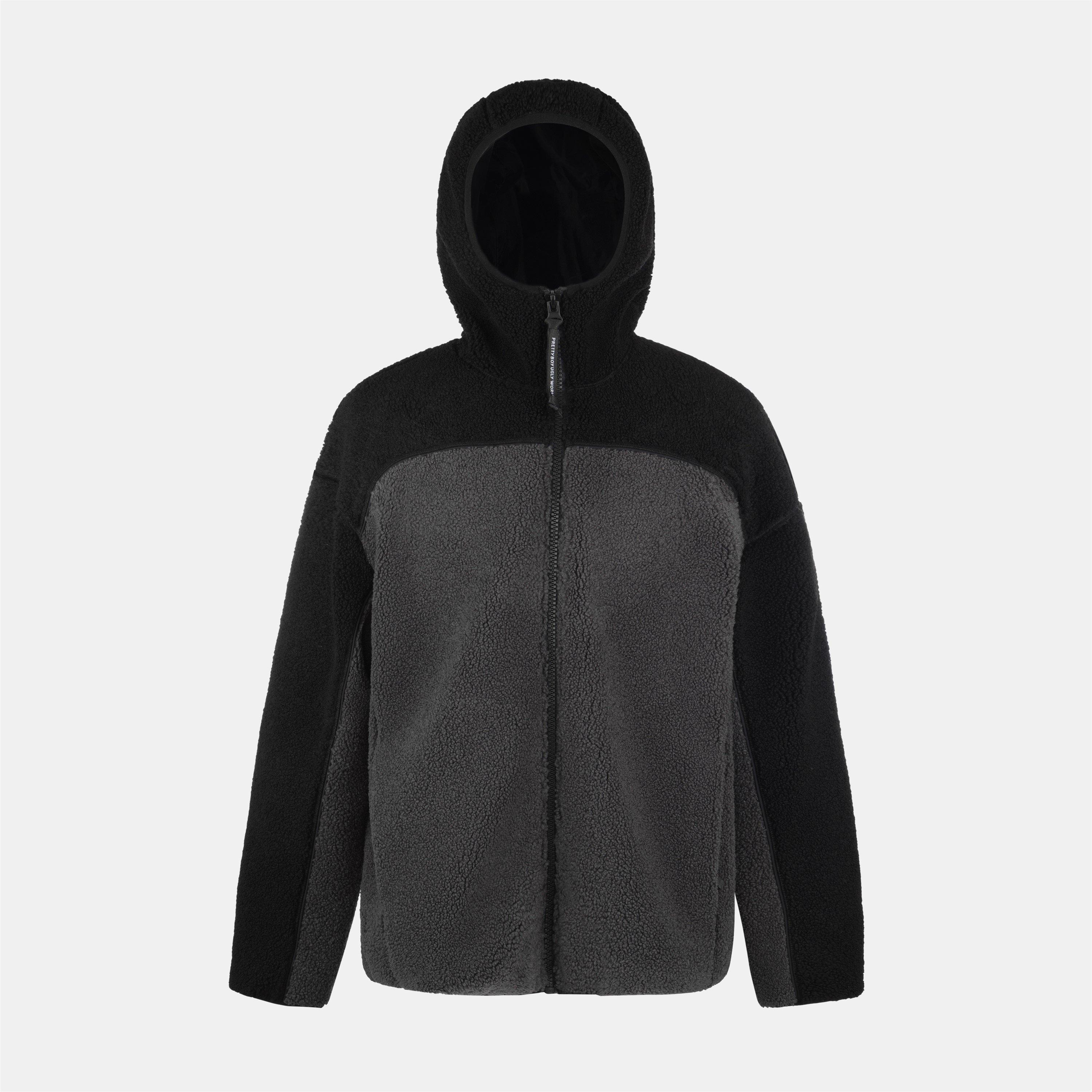 Black/Charcoal - Pretty Boy Ugly World - PBUW World Sherpa Sn64 - 1