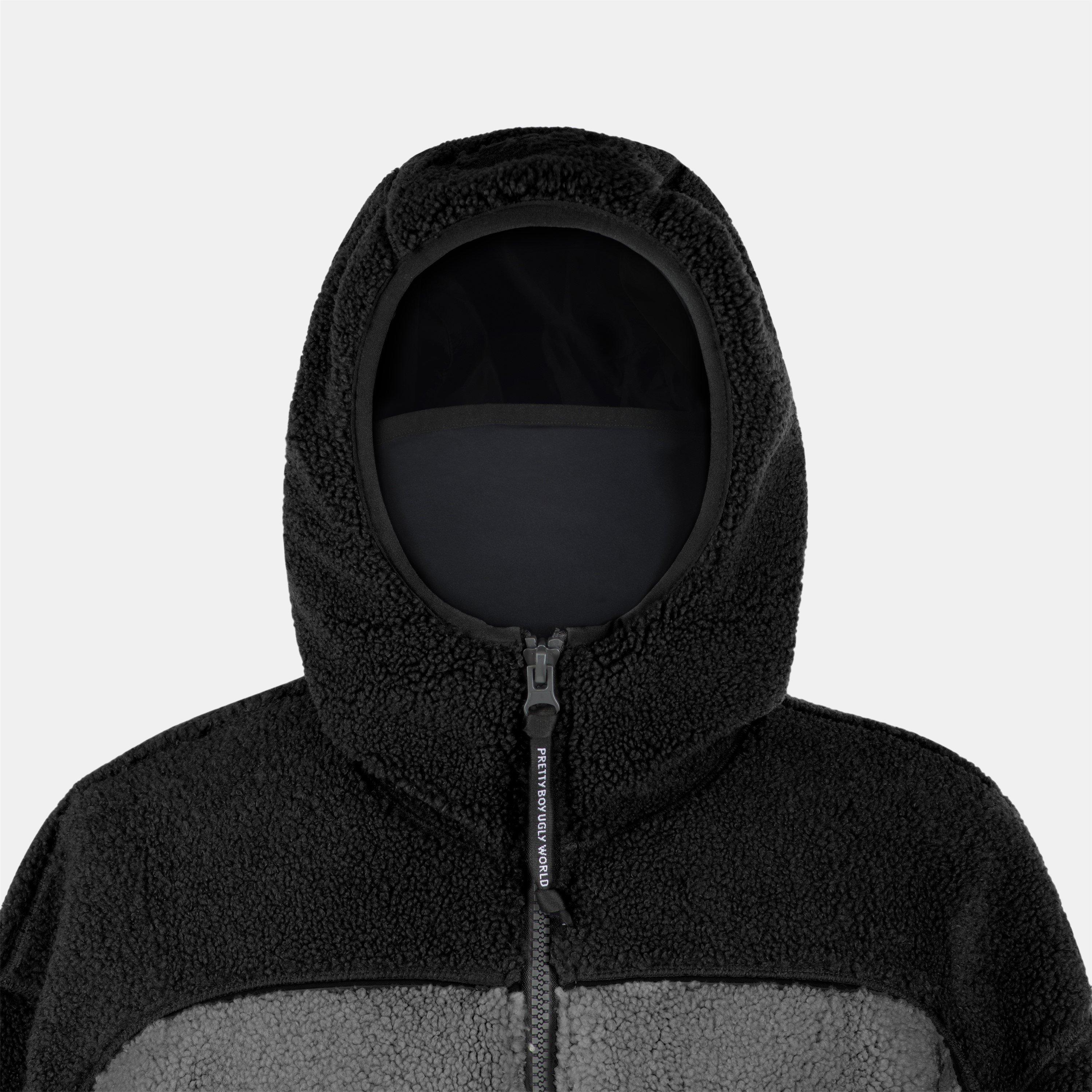 Black/Charcoal - Pretty Boy Ugly World - PBUW World Sherpa Sn64 - 5