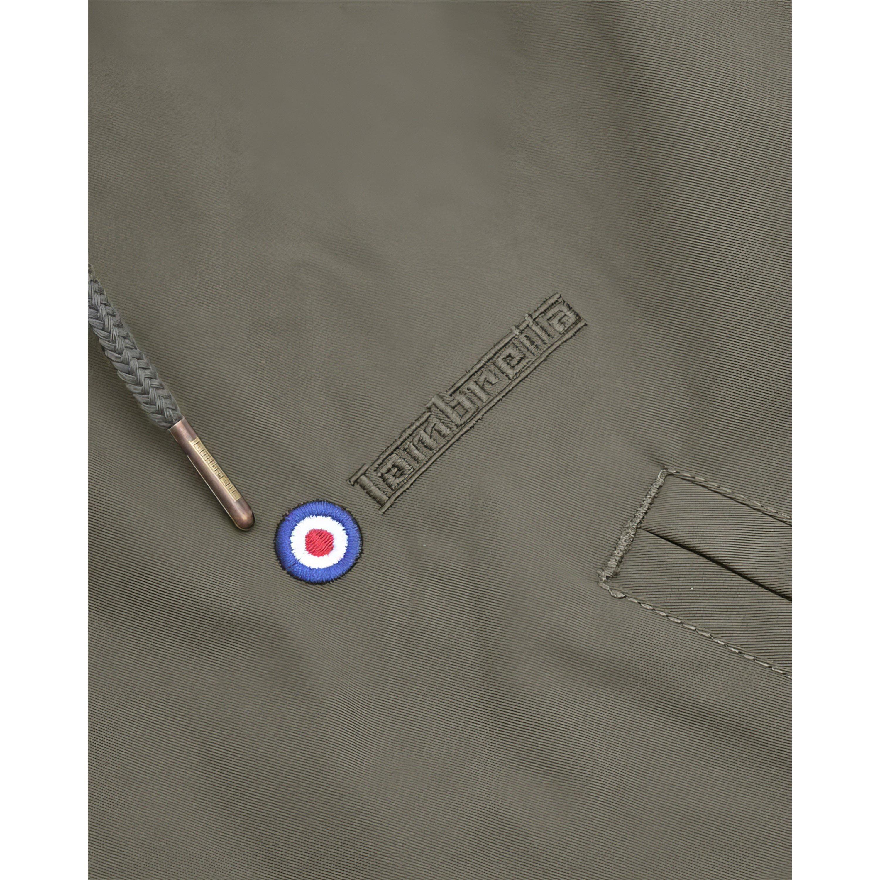 Khaki - Lambretta - Men's Shower Resistant Parka - 3