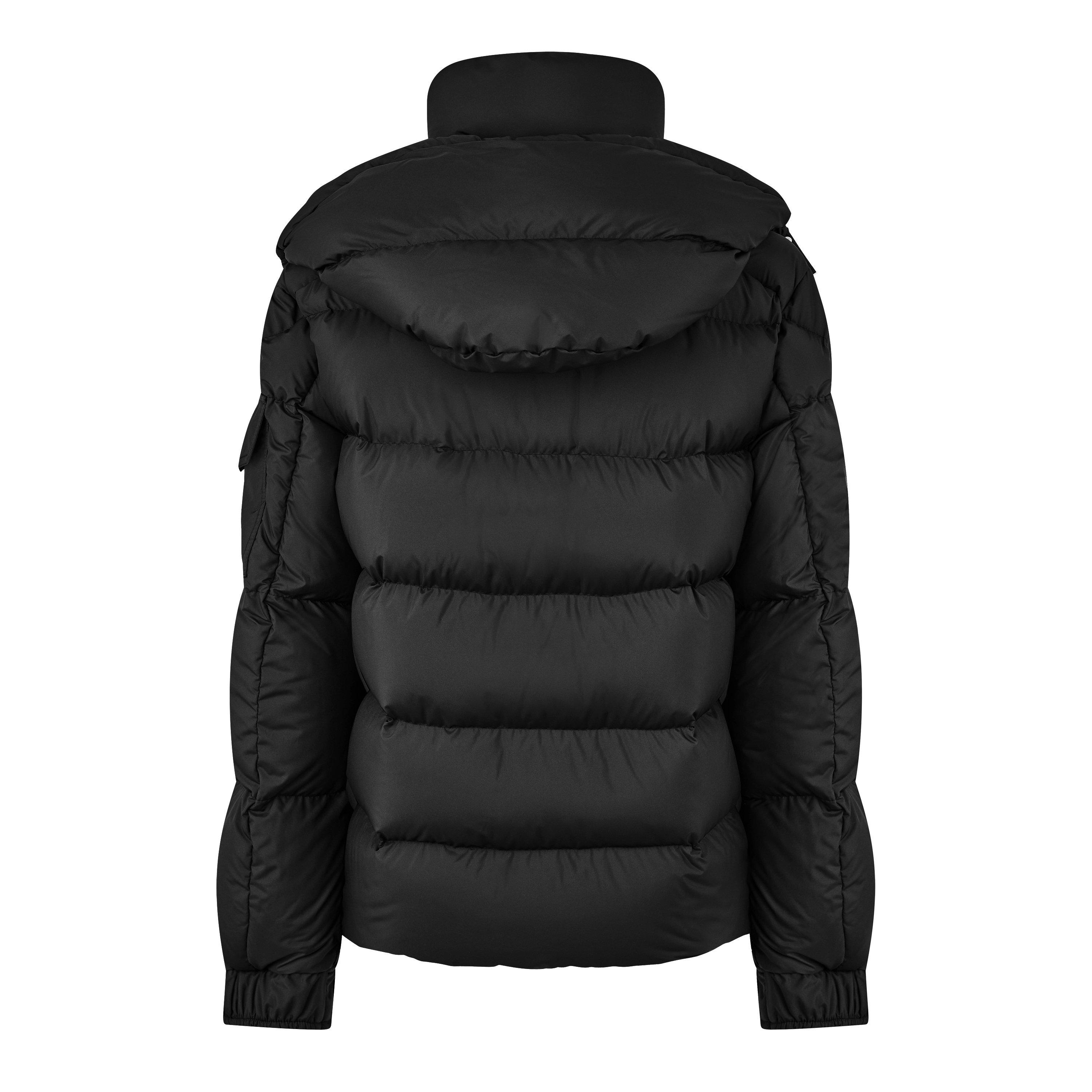 Black 999 - Moncler - Women's Maya 70th Anniversary Down Detachable Hood Short Puffer Jacket - 2