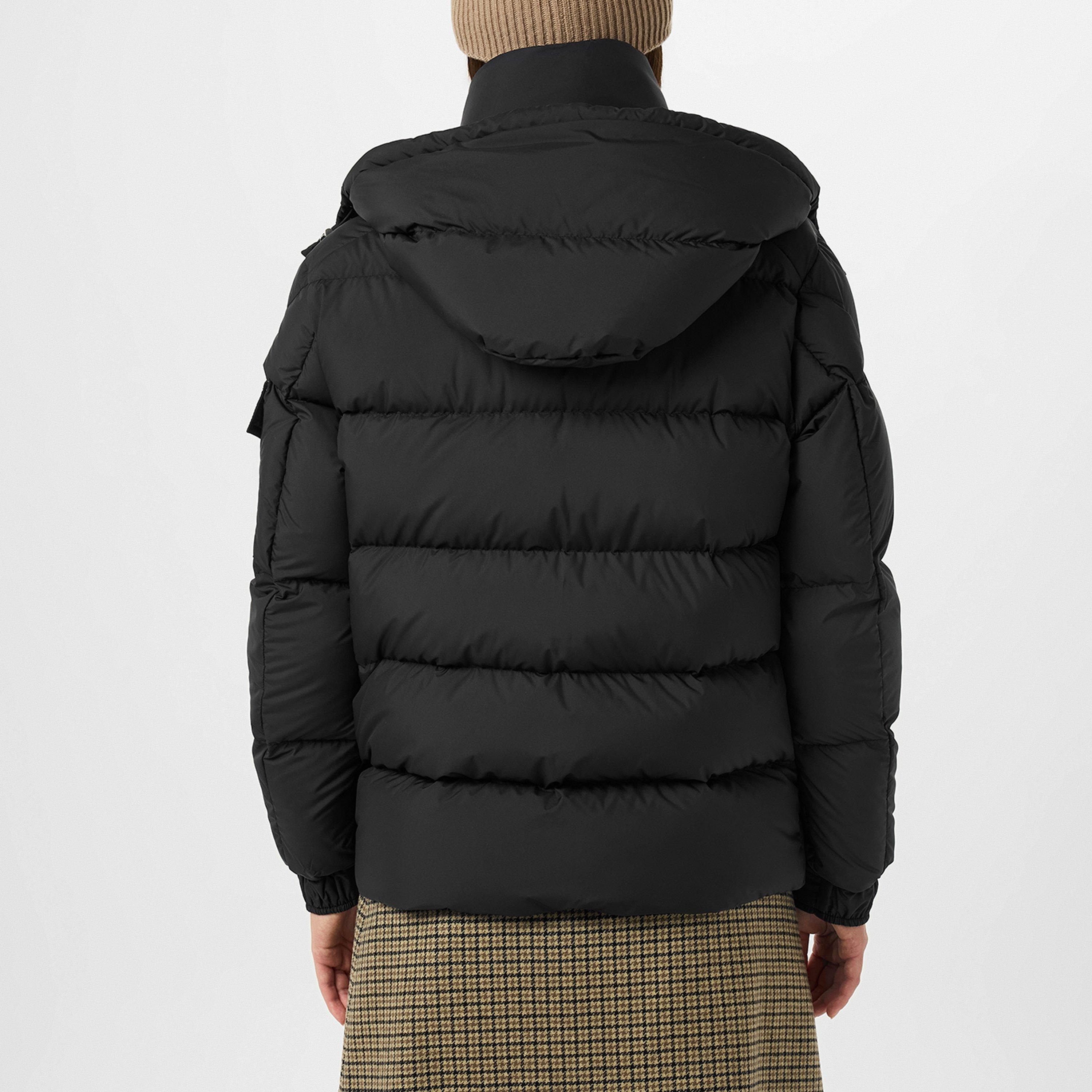 Black 999 - Moncler - Women's Maya 70th Anniversary Down Detachable Hood Short Puffer Jacket - 4