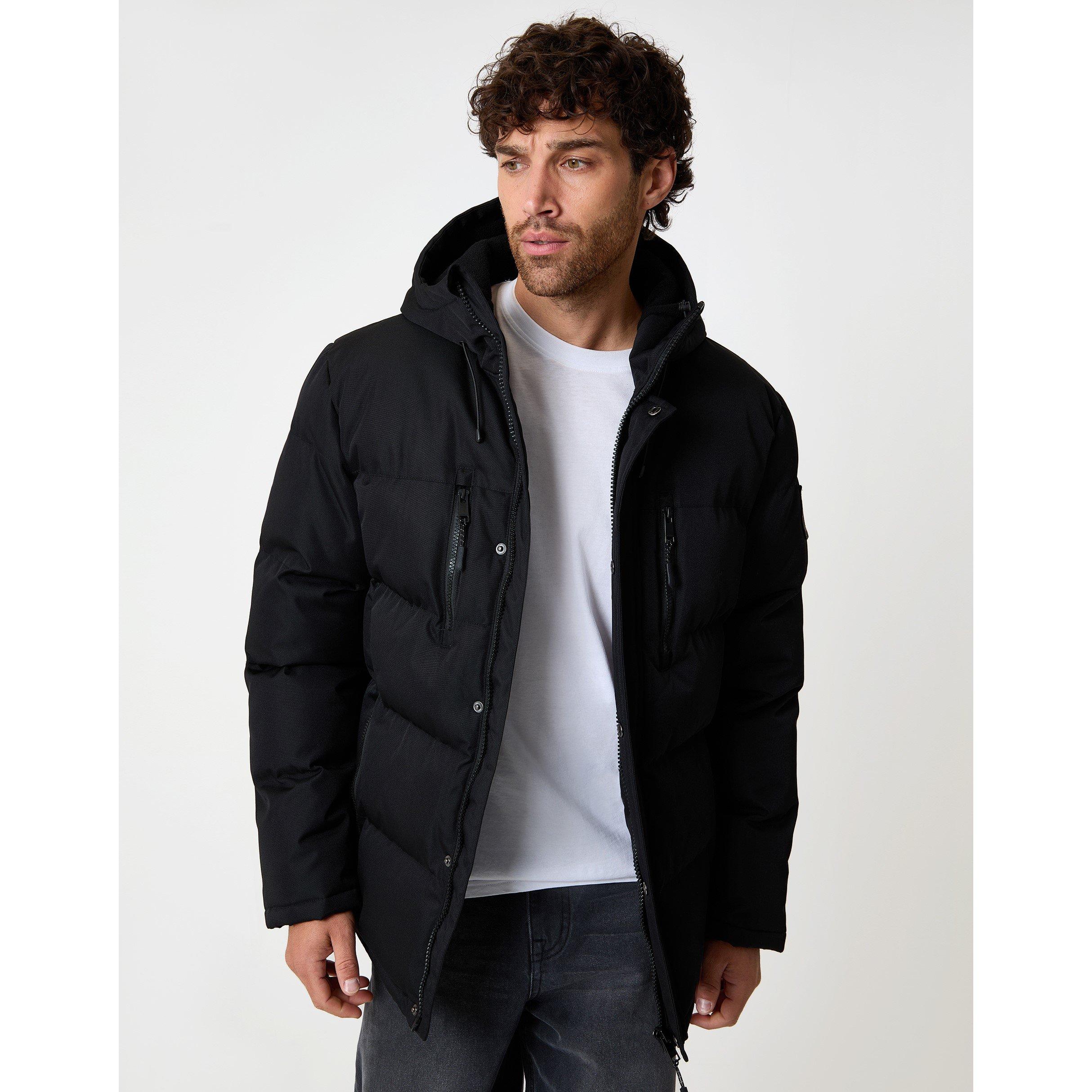 Black - Threadbare - Men's TB Matthew Parka - 1