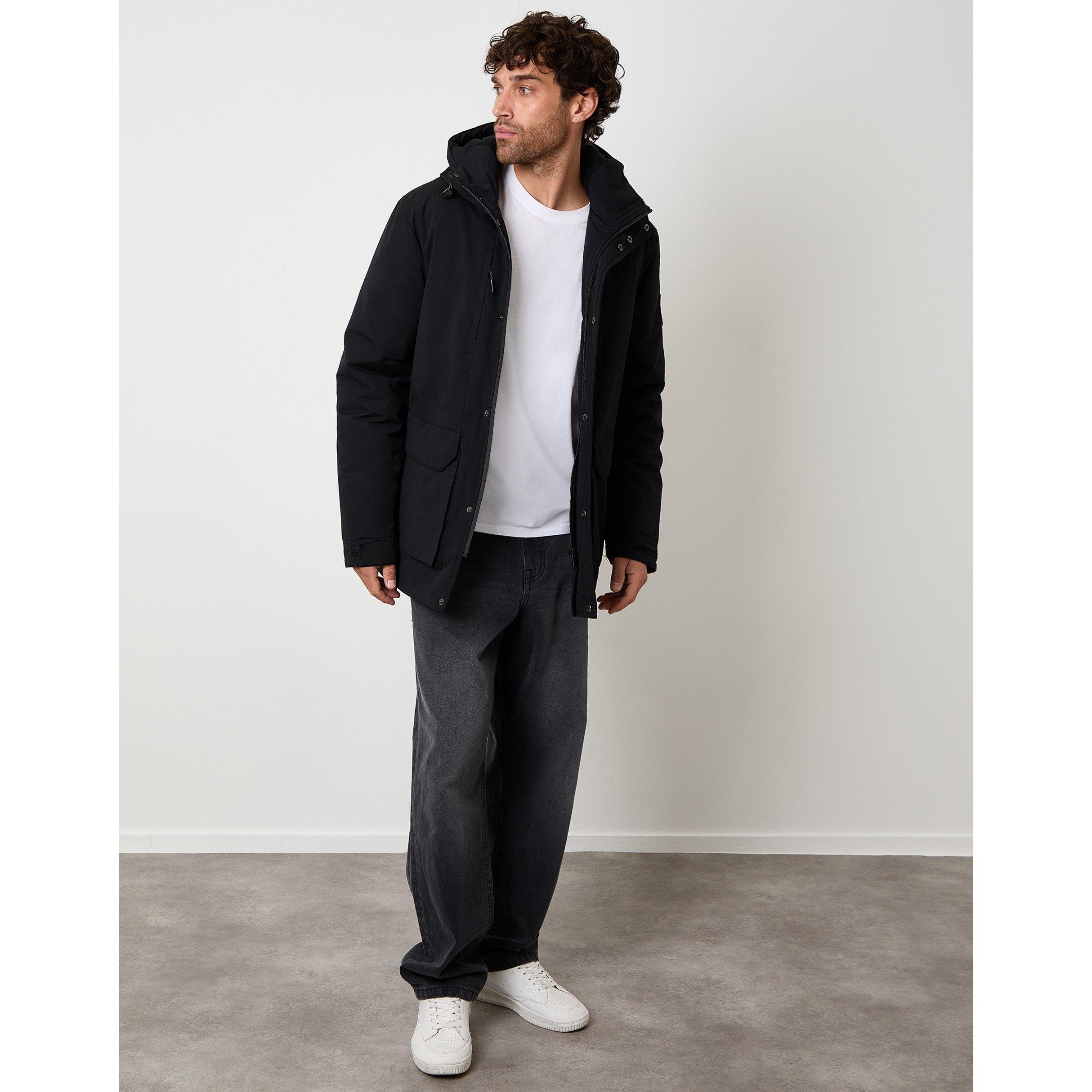 Zwart - Threadbare - TB Reynold Parka - 2
