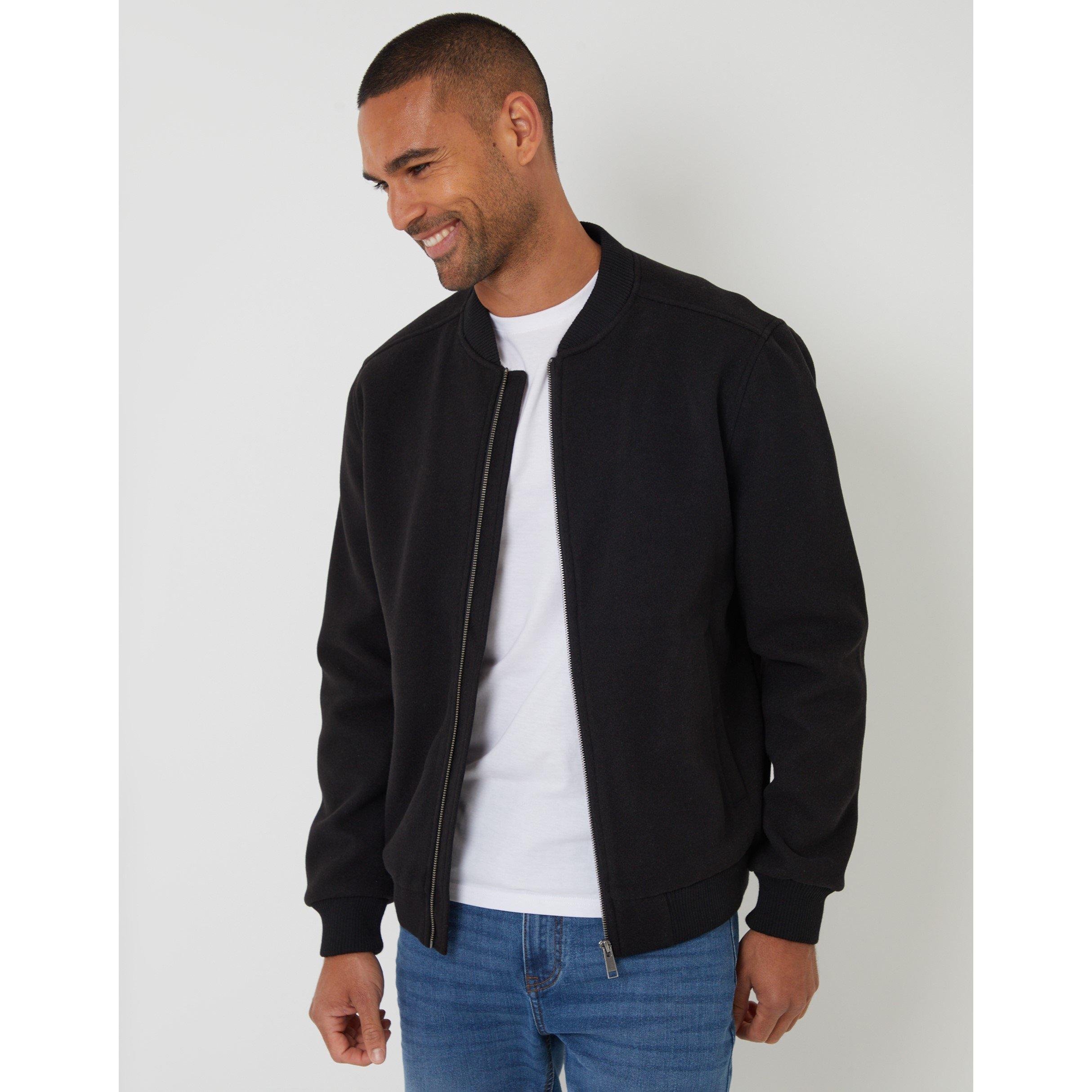 Black - Threadbare - Men's TB Hama Bomber Jacket - 1