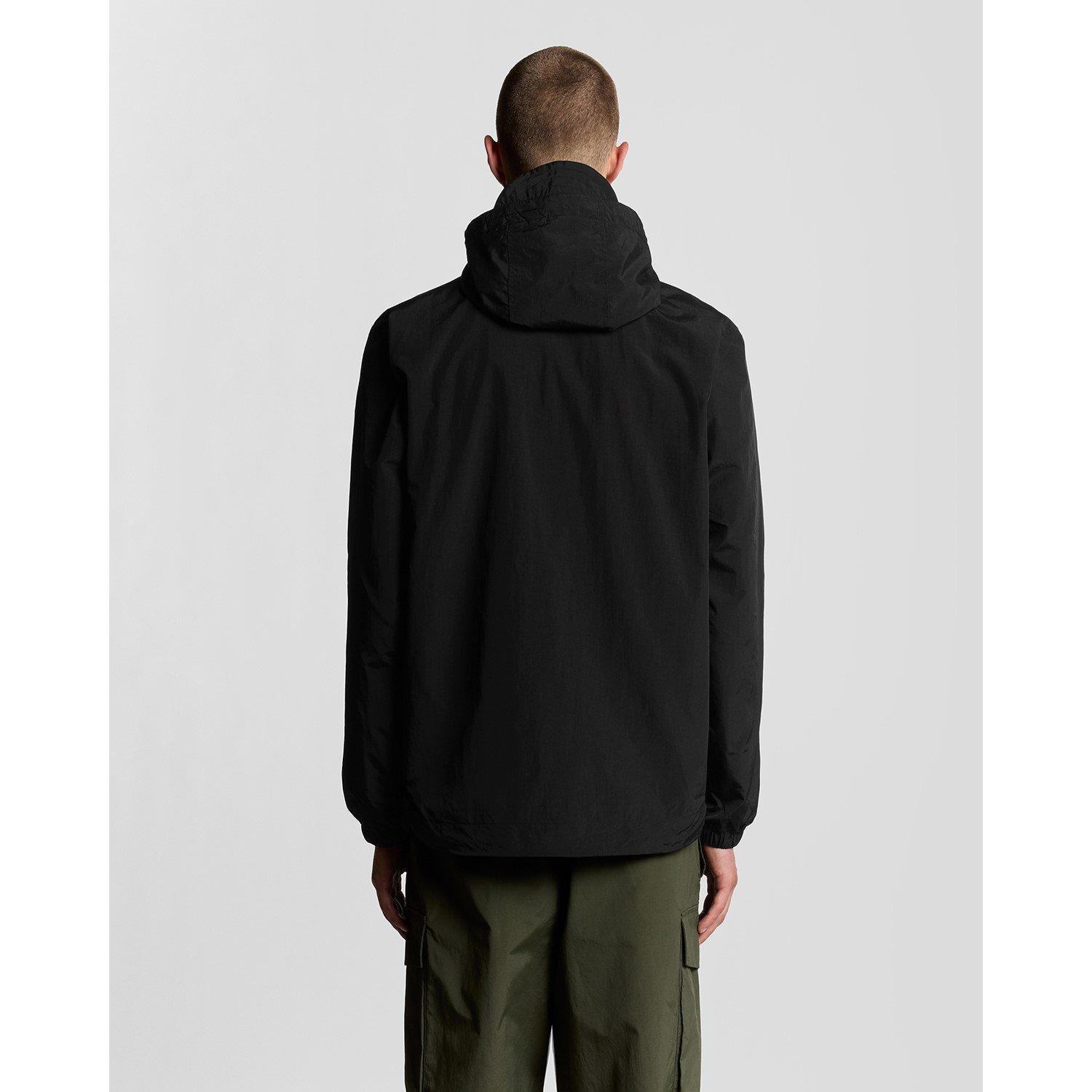 Jet Black - Lyle and Scott - Men's Rain Anorak Jacket - 2