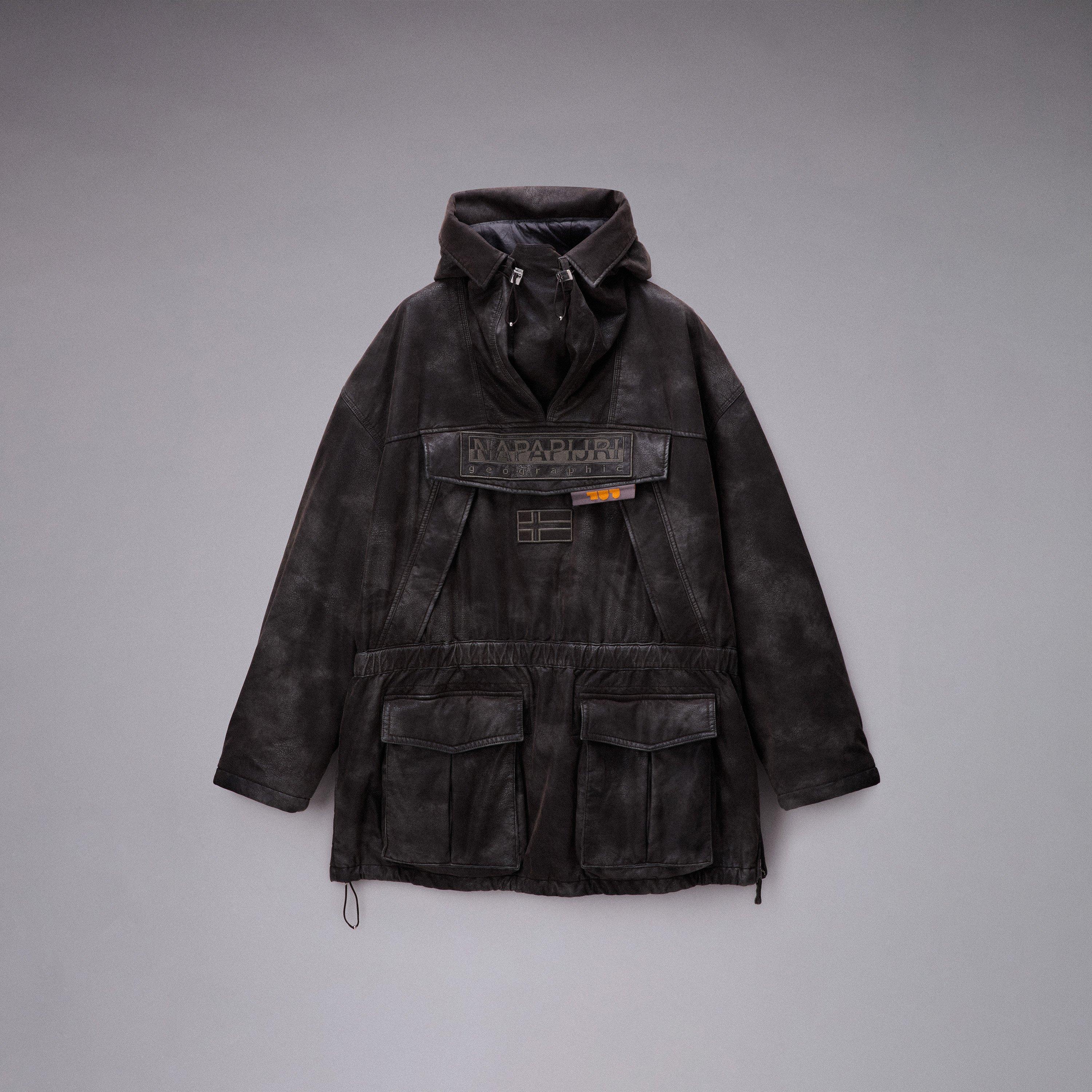 Black - Napapijri - Men's x PDF Skidoo Rain Anorak - 1