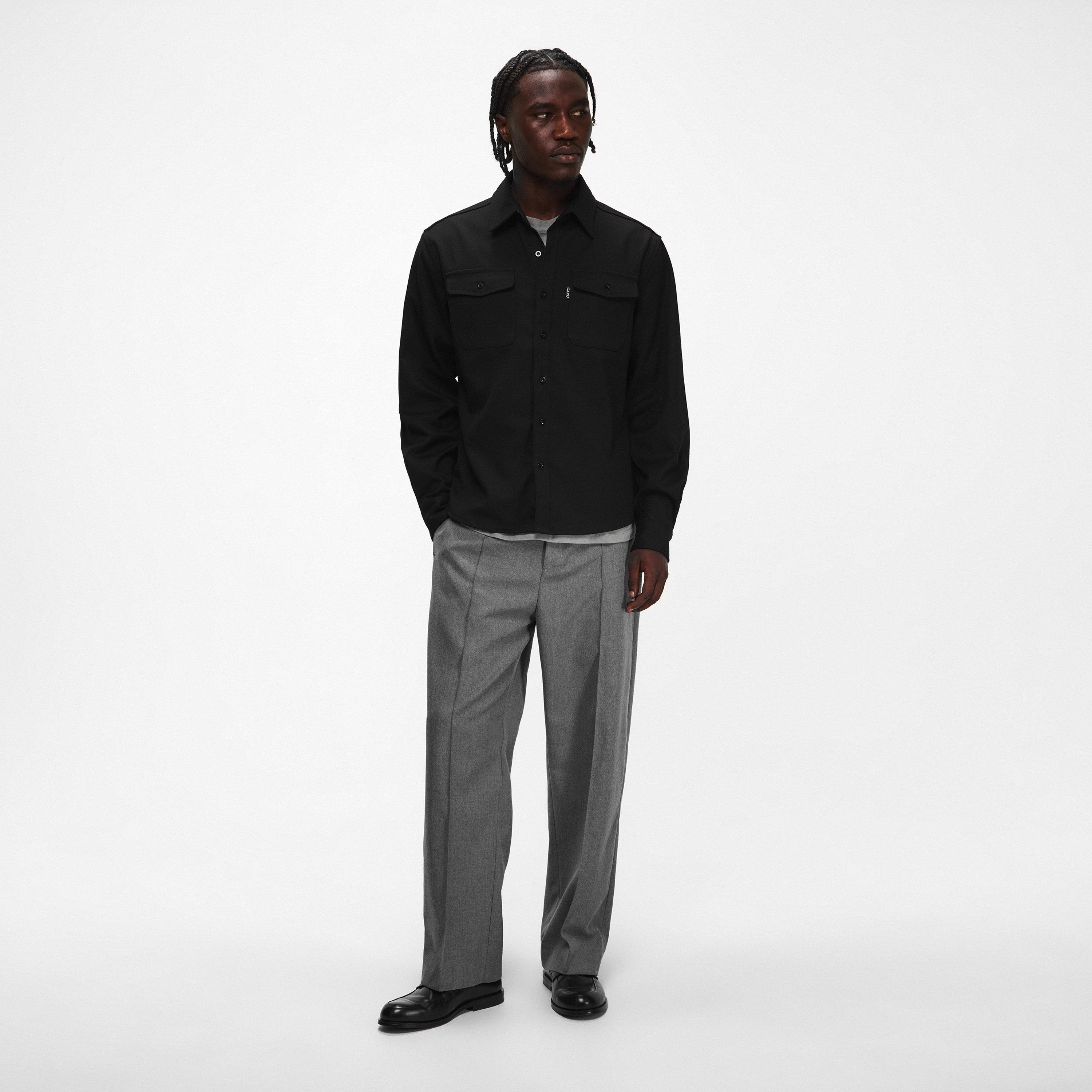 Black - CAPO - CAPO Overshirt Sn00 - 6