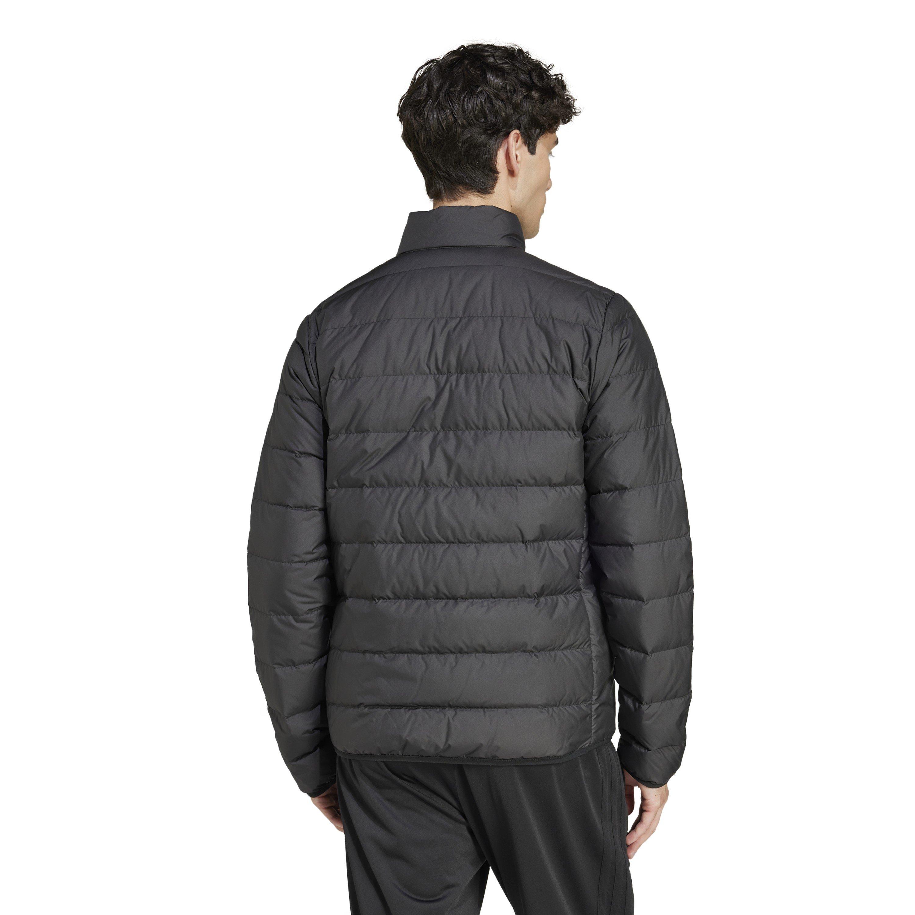 Black - adidas - Essentials Light Down Jacket Mens - 3