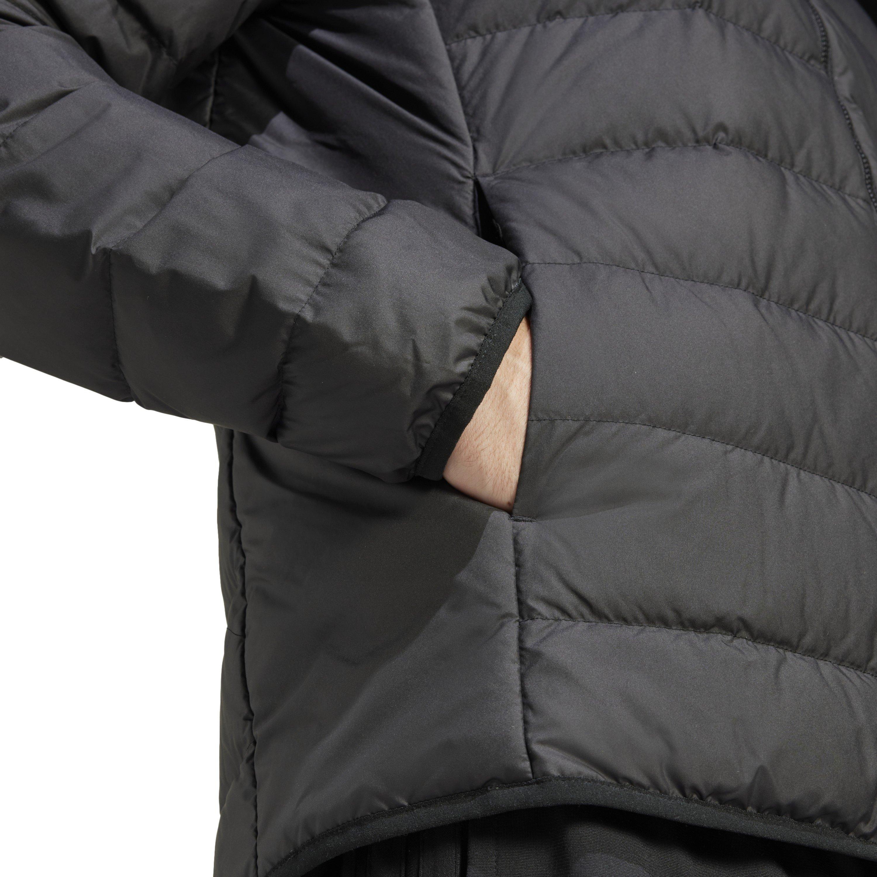 Black - adidas - Essentials Light Down Jacket Mens - 5