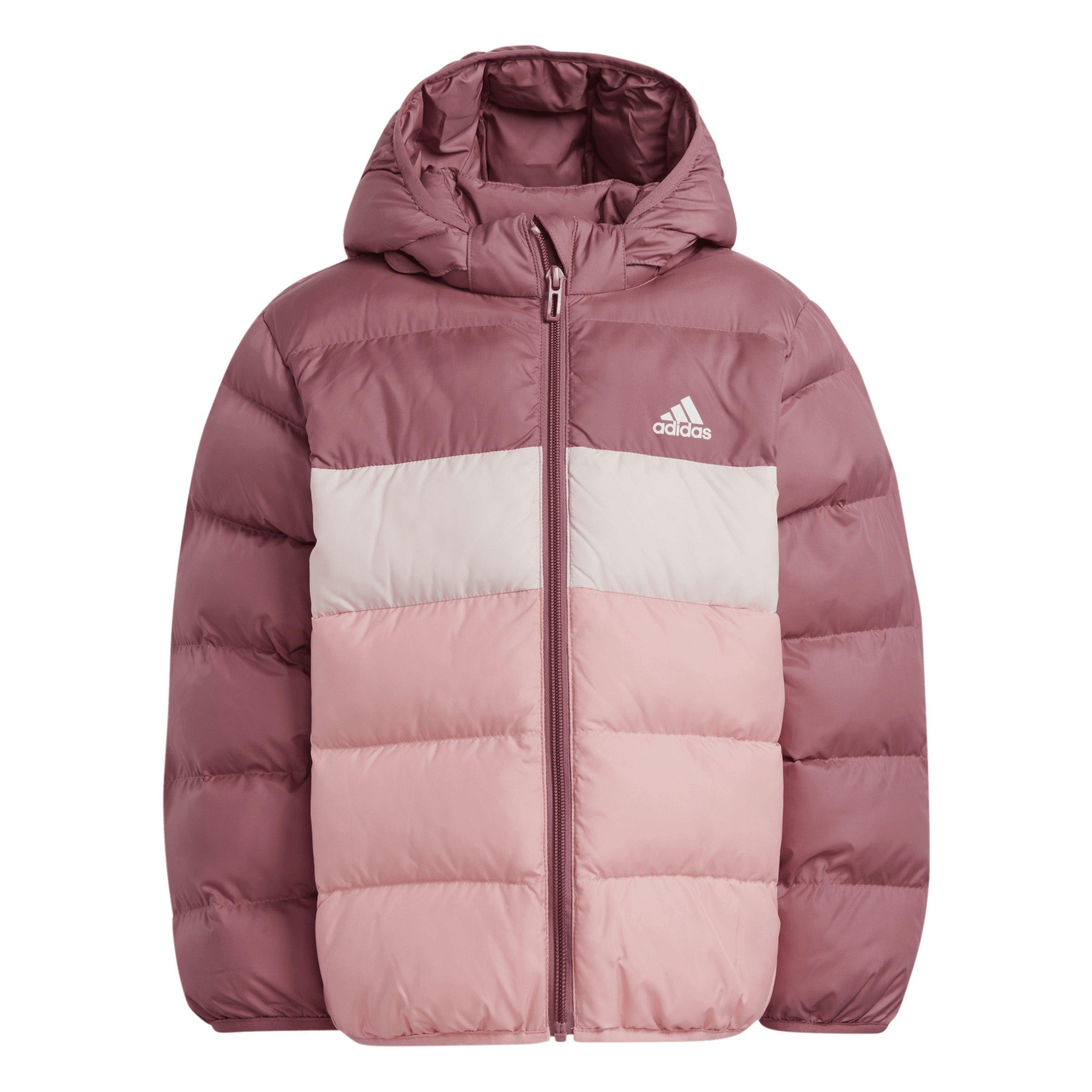Crimson/Pink - adidas - Kids' Puffer Jacket - 1