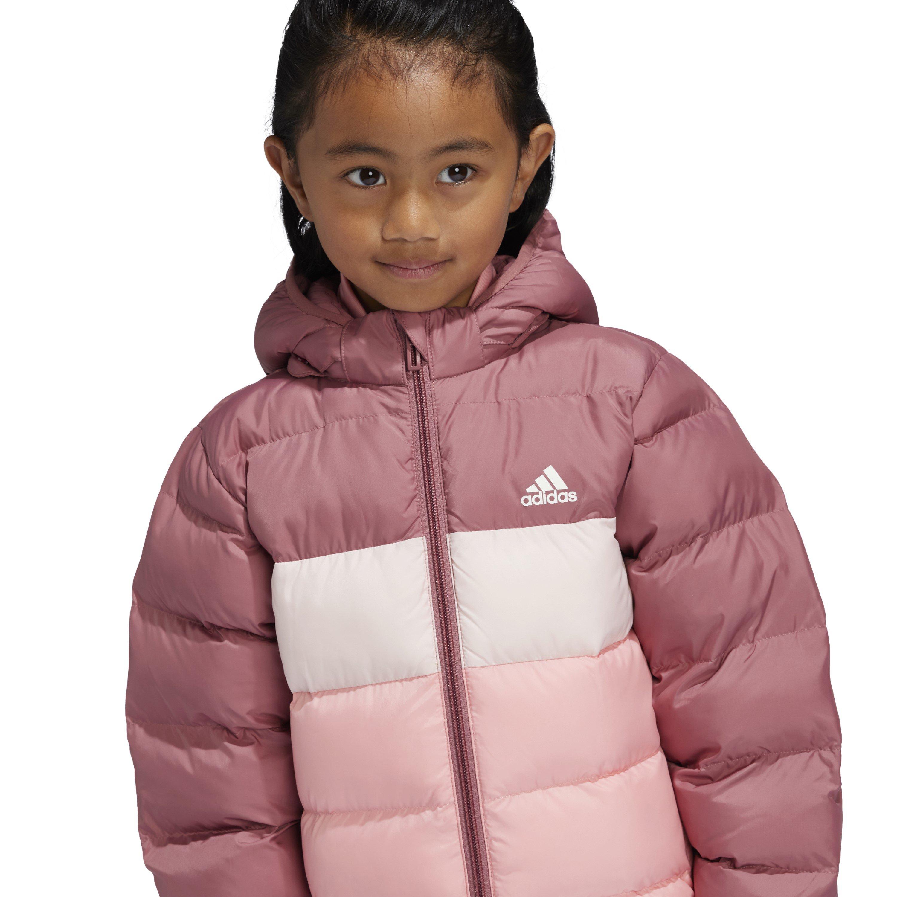 Crimson/Rose - adidas - Puffer Jacket - 4