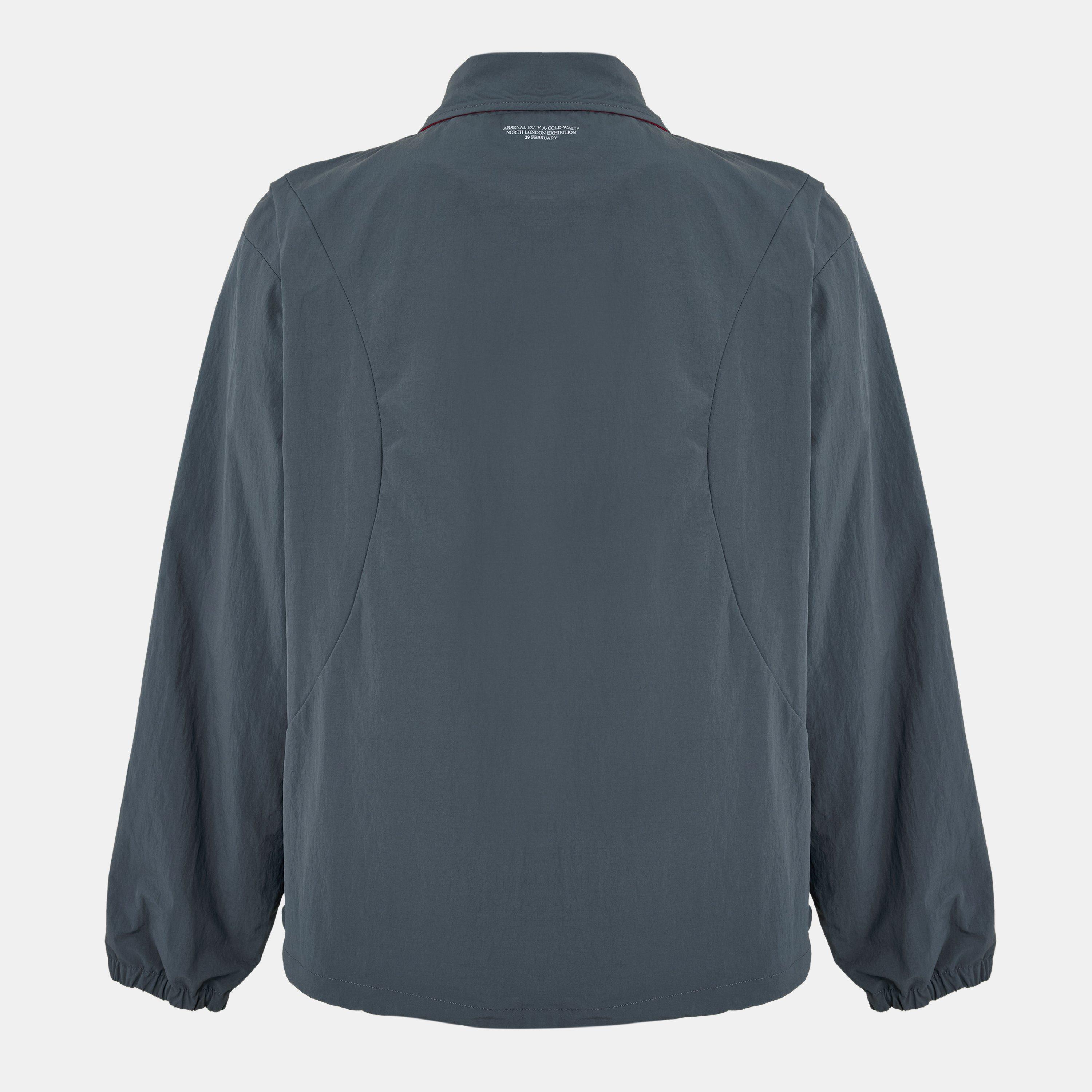 Slate 0045 - A-COLD-WALL - Men's Terrace Arsenal FC Long Sleeve Harrington Jacket - 2