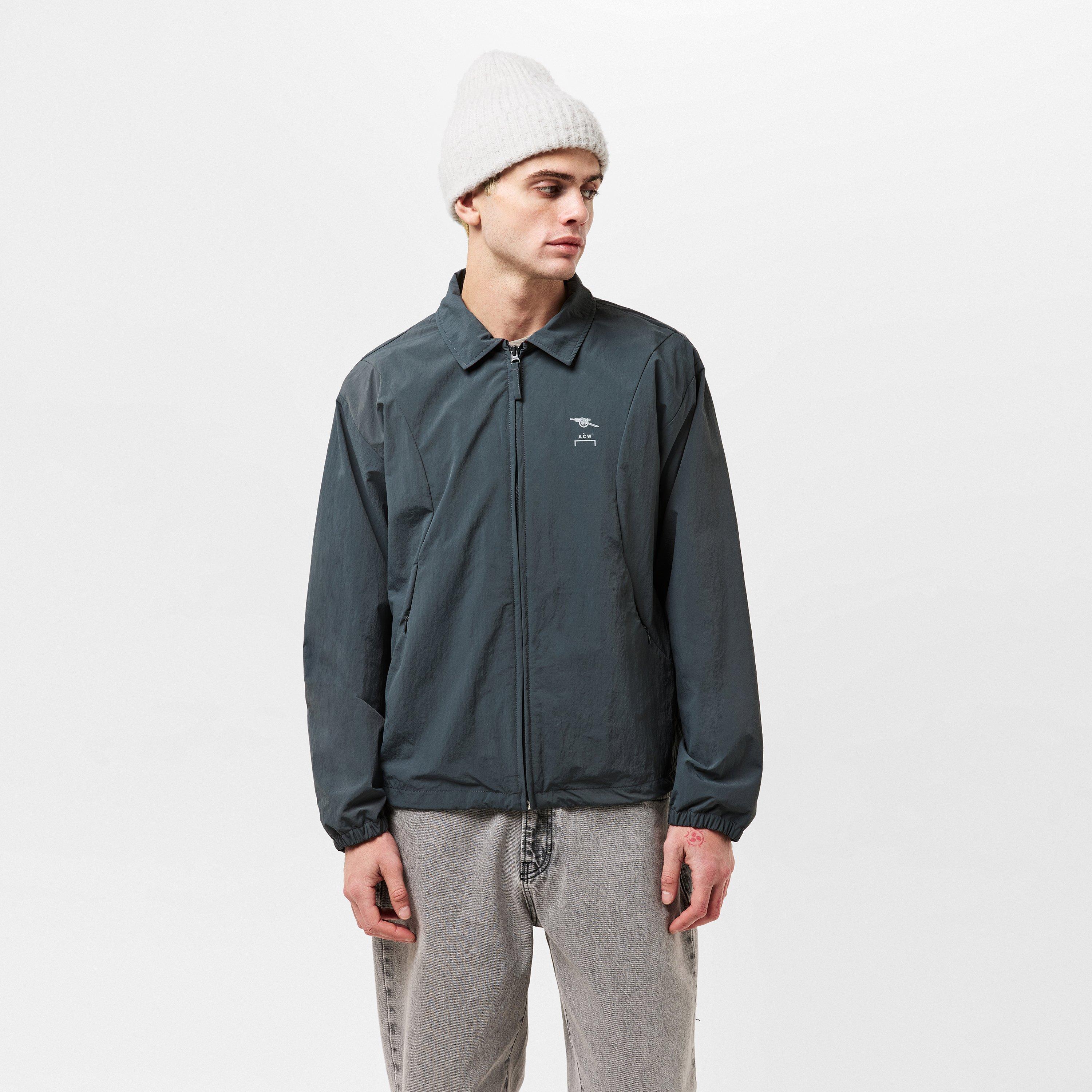 Slate 0045 - A-COLD-WALL - Men's Terrace Arsenal FC Long Sleeve Harrington Jacket - 3